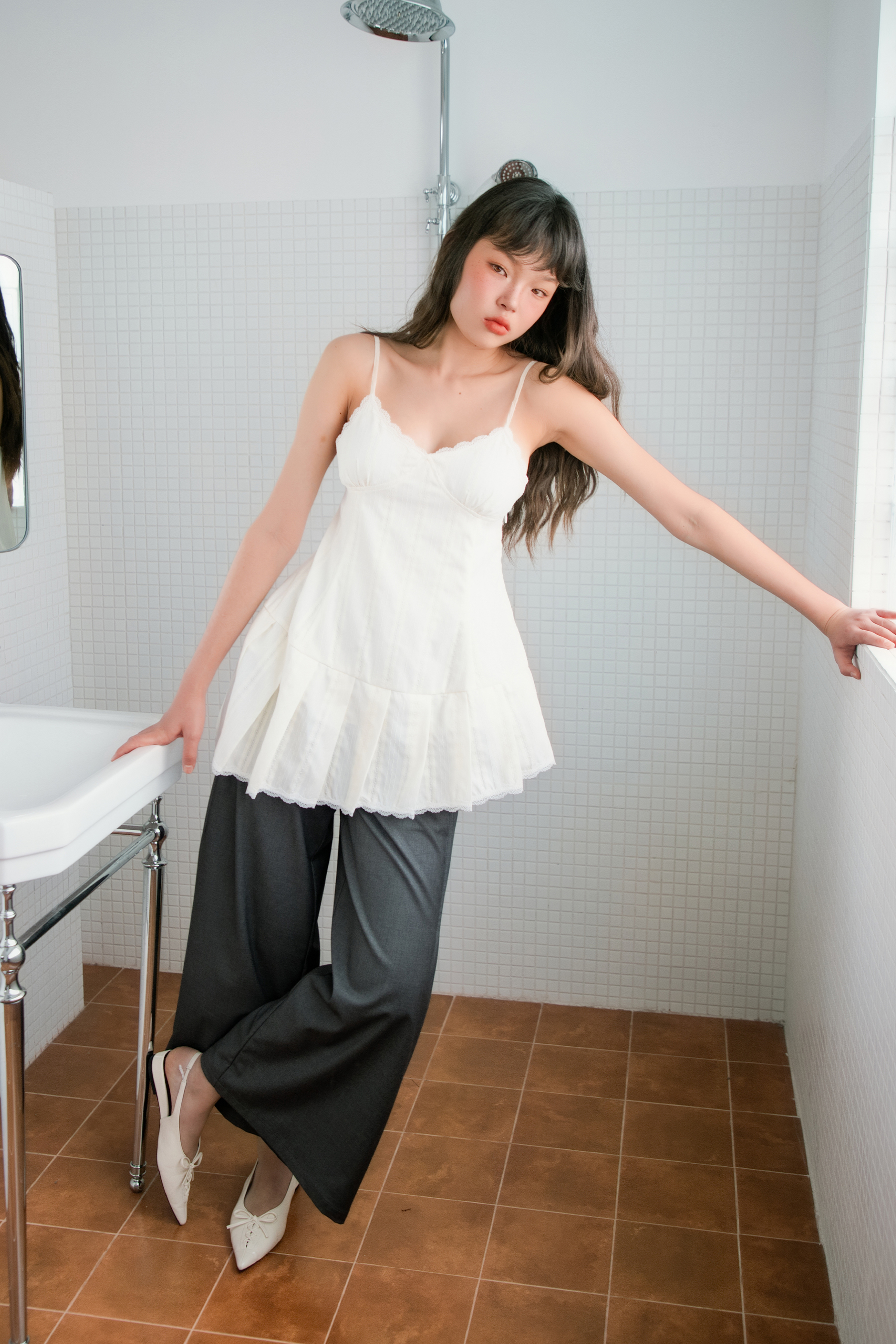Hemery Dress in Ivory Fleur
