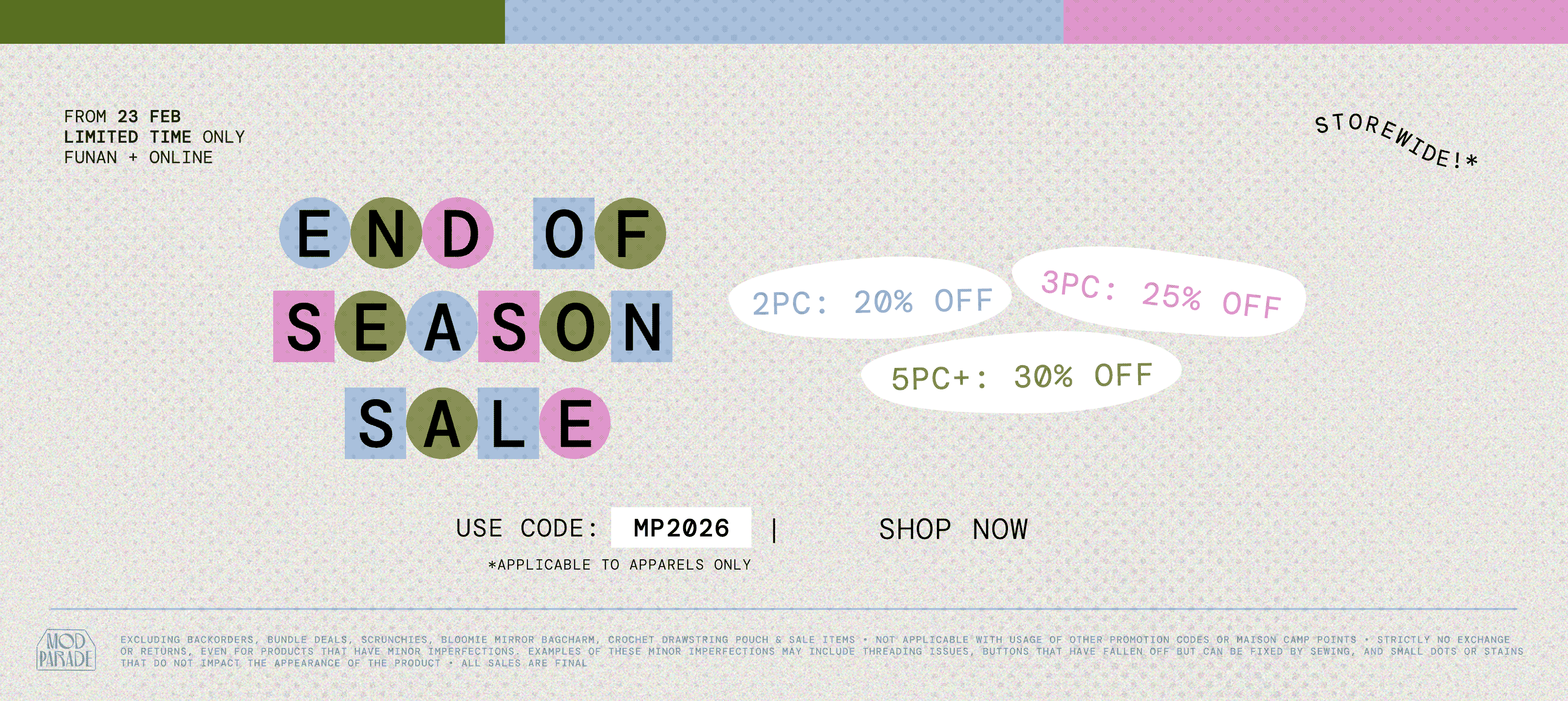 END OF SEASON SALE_SHOP NOW