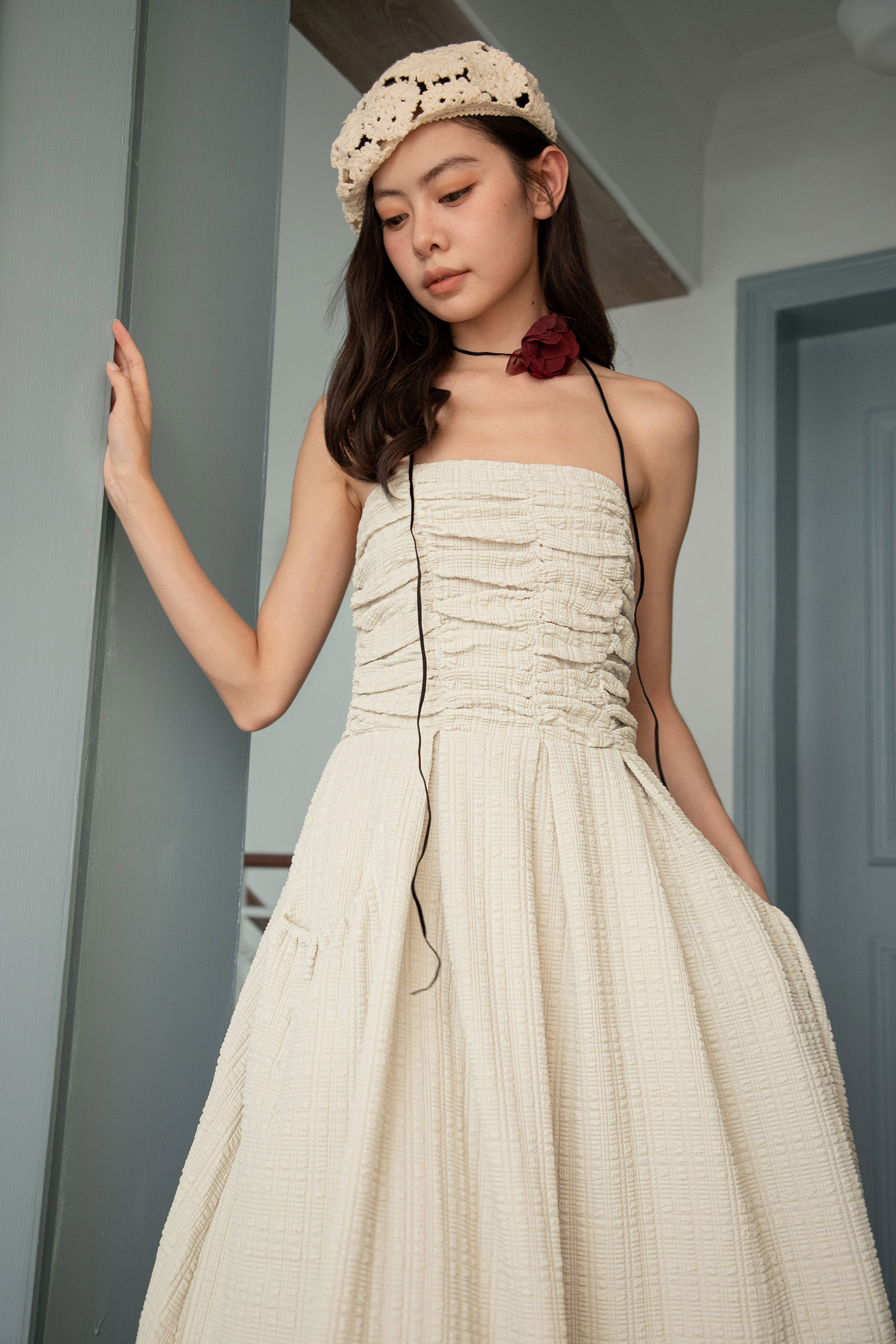 EVE DRESS - FAWN [BY MODPARADE]