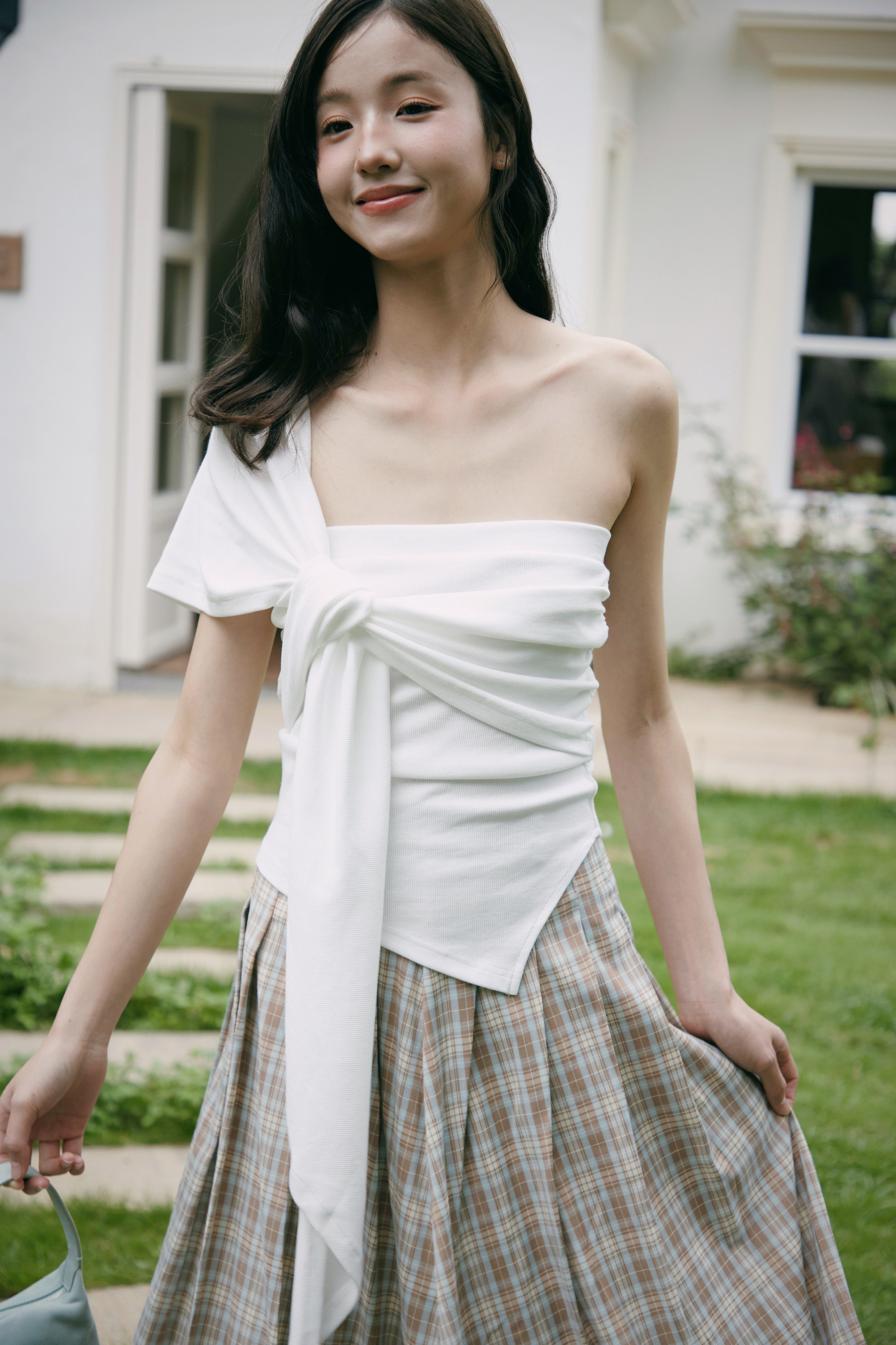 BENNETT TOP - IVORY [BY MODPARADE]