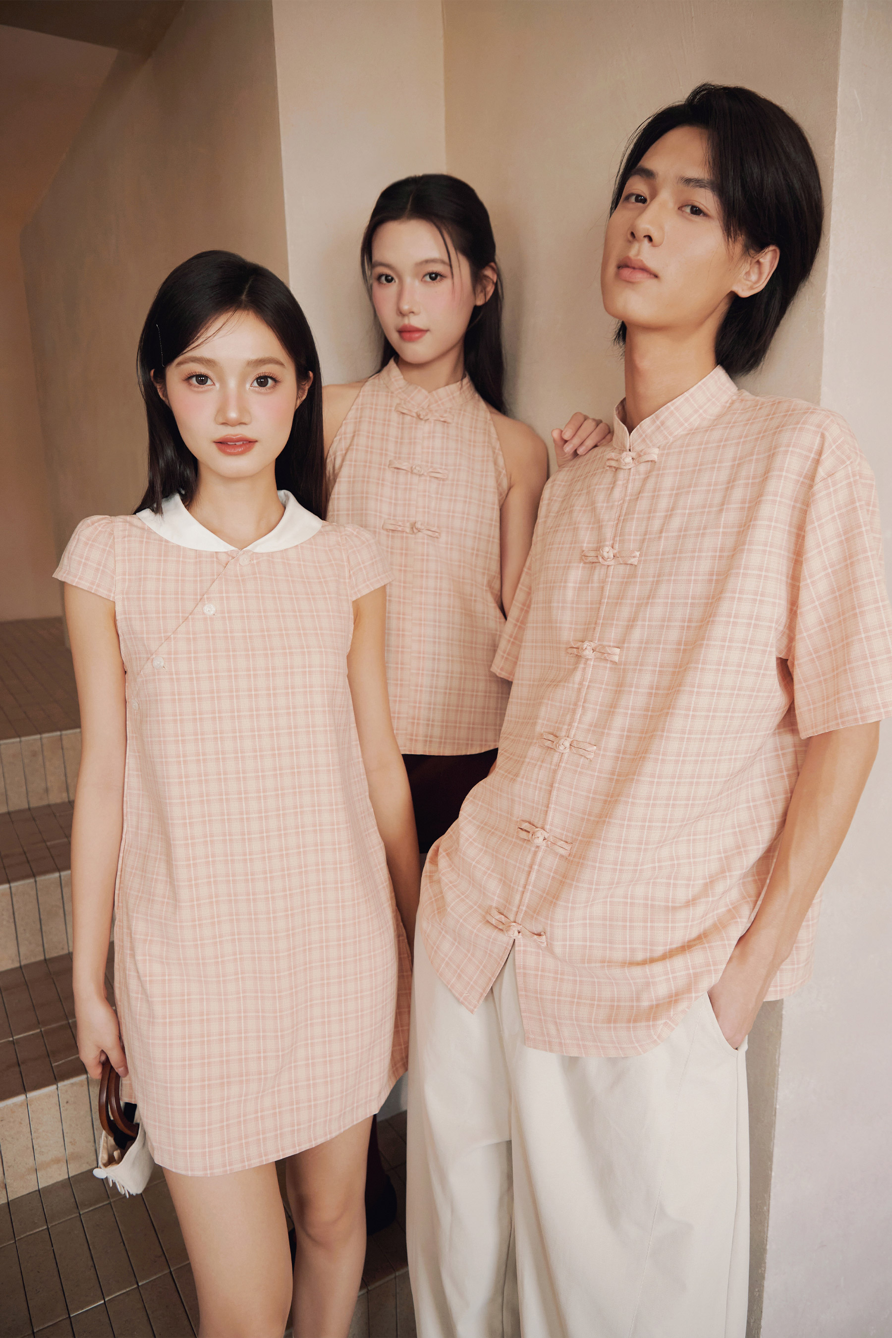 HAN SHIRT - PINK HAMPTON [BY MODPARADE]
