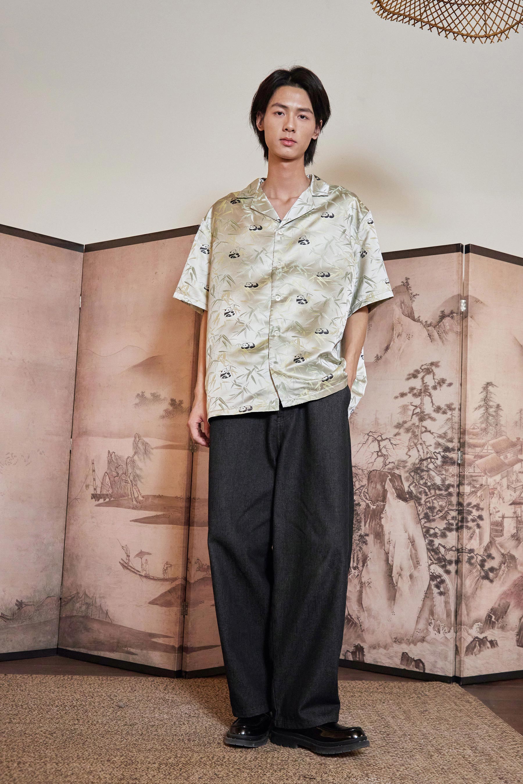 SAUNDERS SHIRT - PANDA VALLEY [BY MODPARADE]