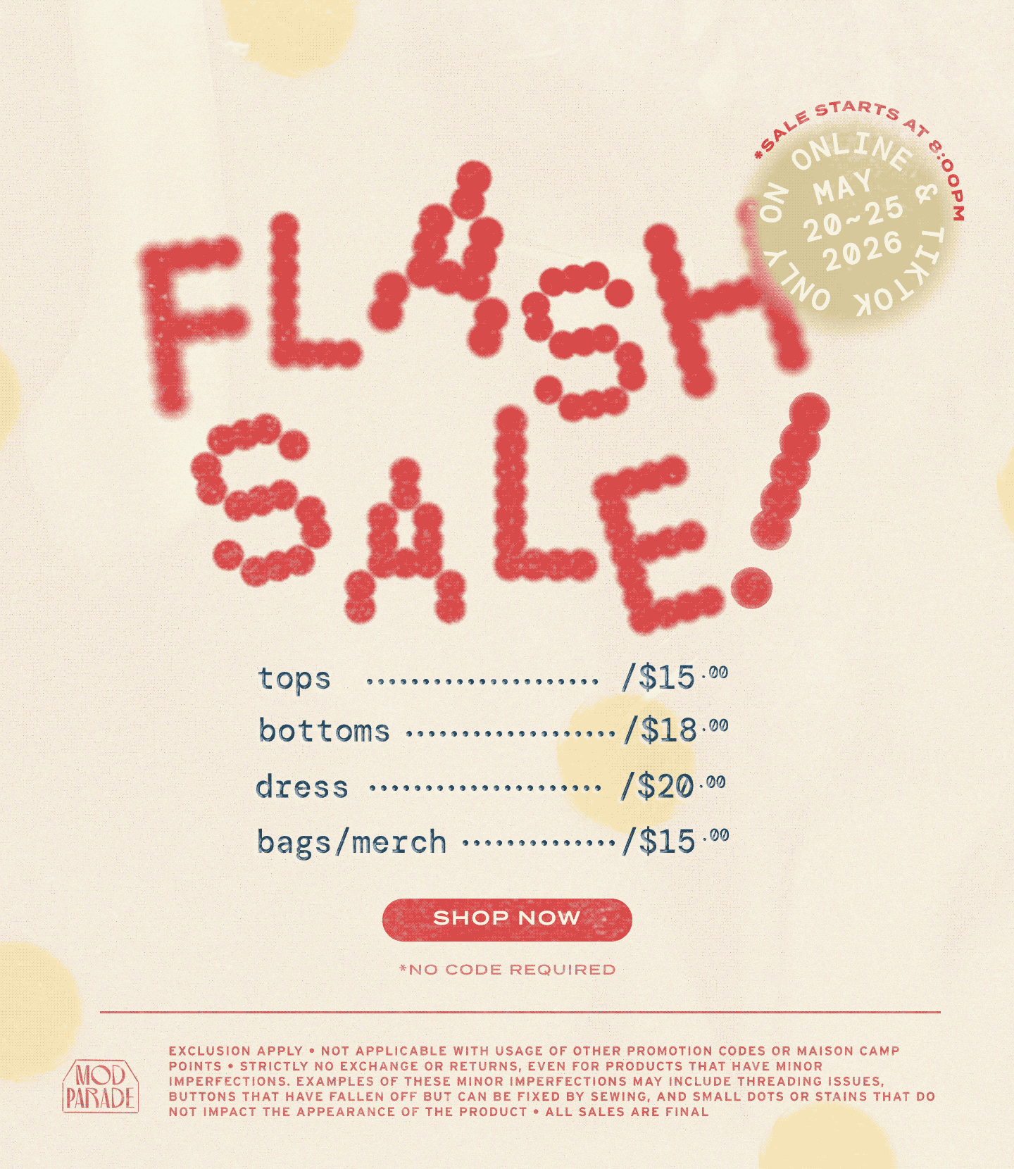 FLASH SALE_SHOP NOW