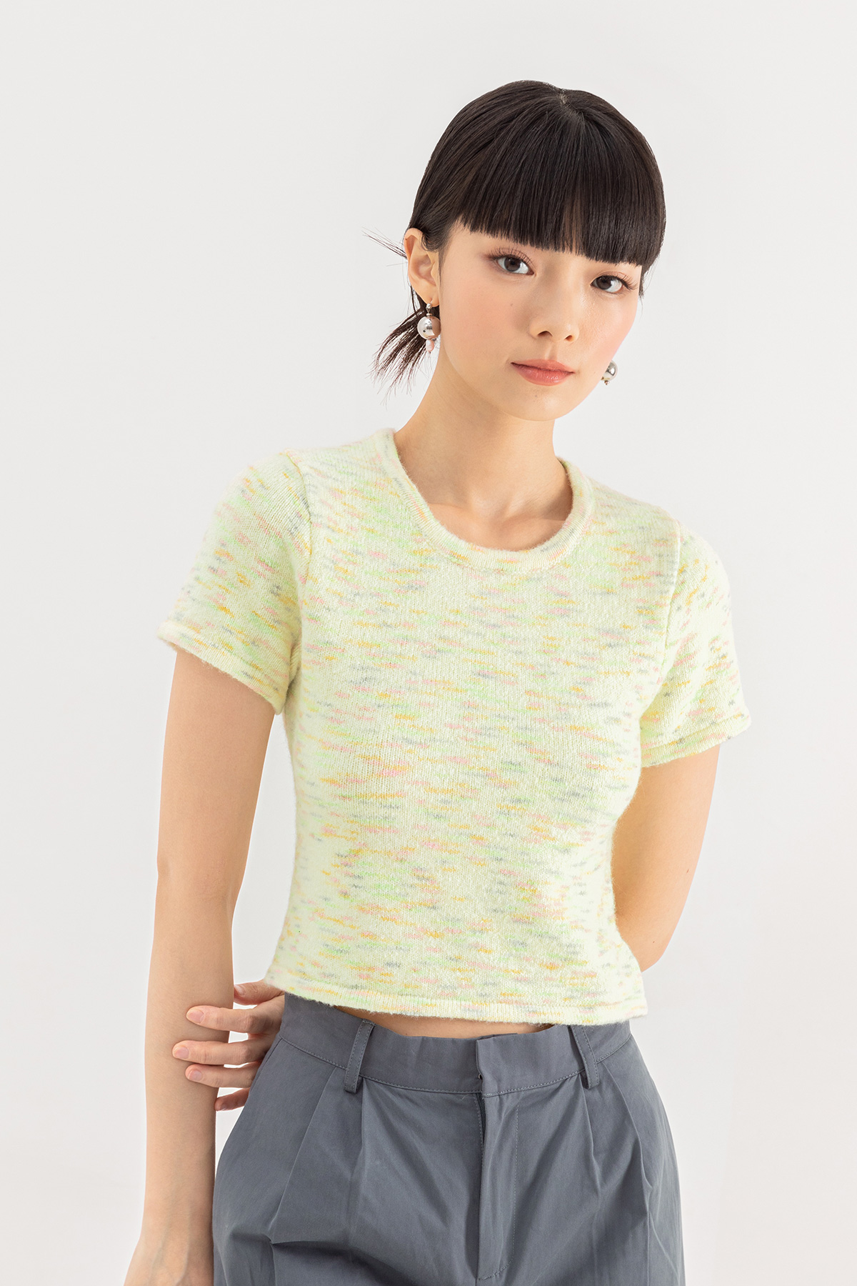 *SALE* FELICITE TOP - RAINBOW SPRINKLES [BY MODPARADE]