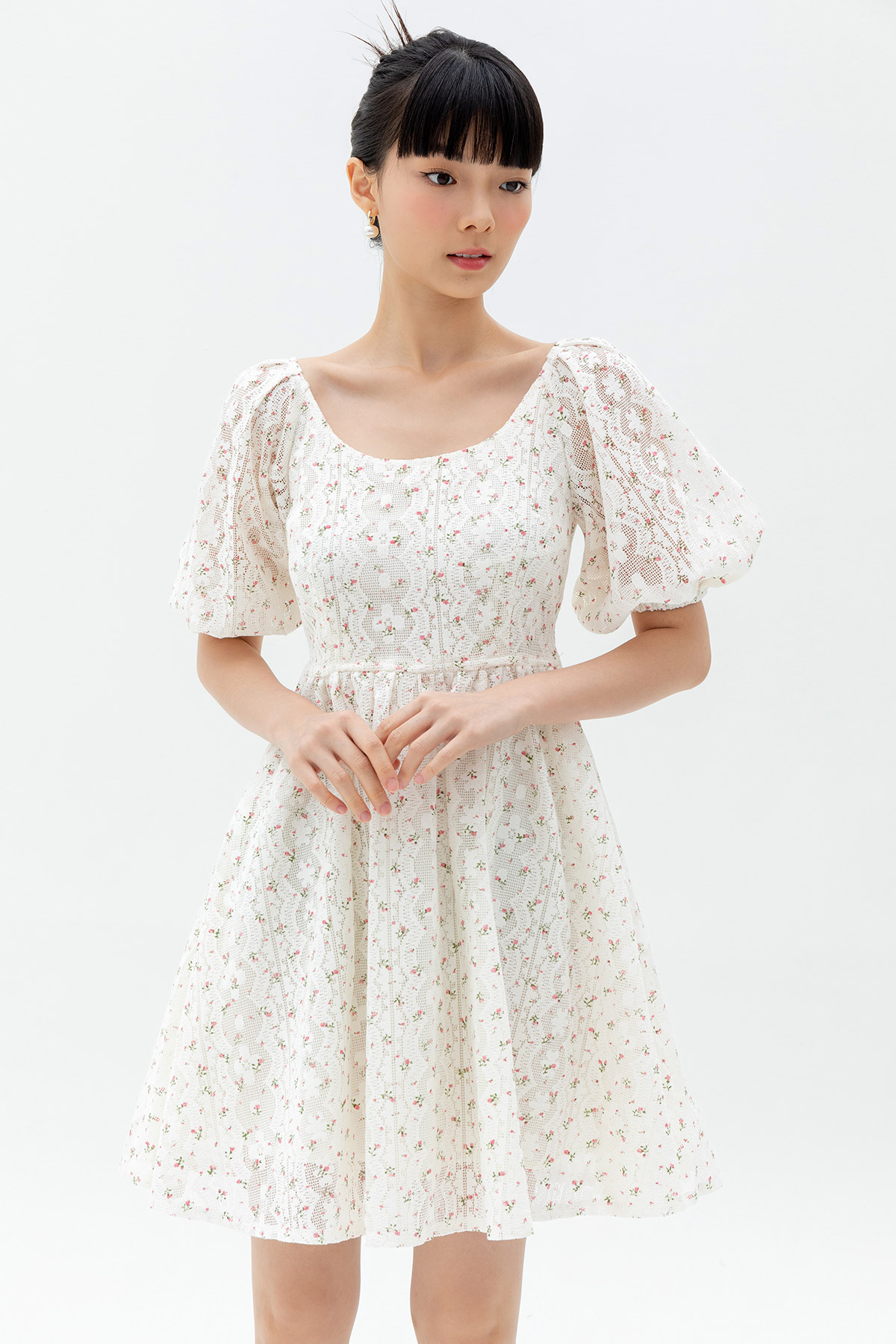 *SALE* JULIA DRESS - WHISPERING BUDS [BY MODPARADE]