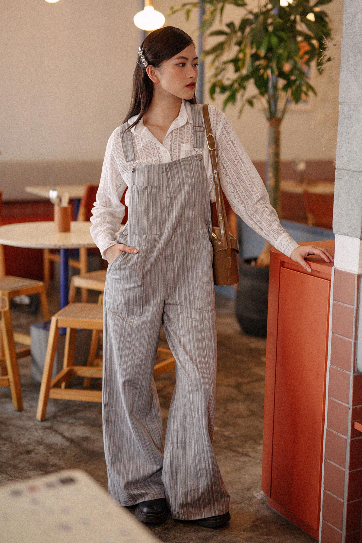 CAPUCINE JUMPSUIT - WHISTLER GREY [BY MODPARADE]