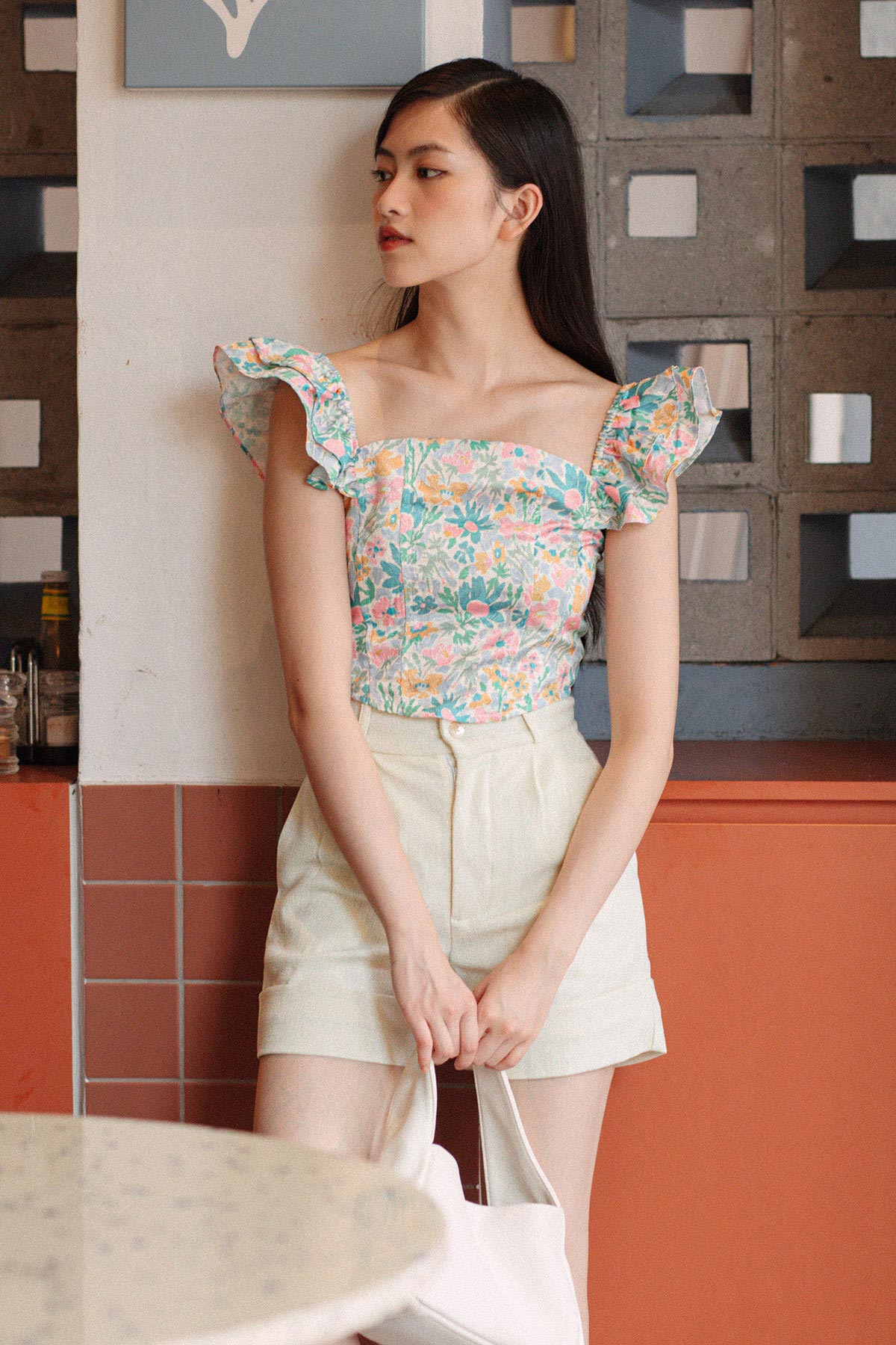 FANNY TOP - KENDALL GARDEN [BY MODPARADE]