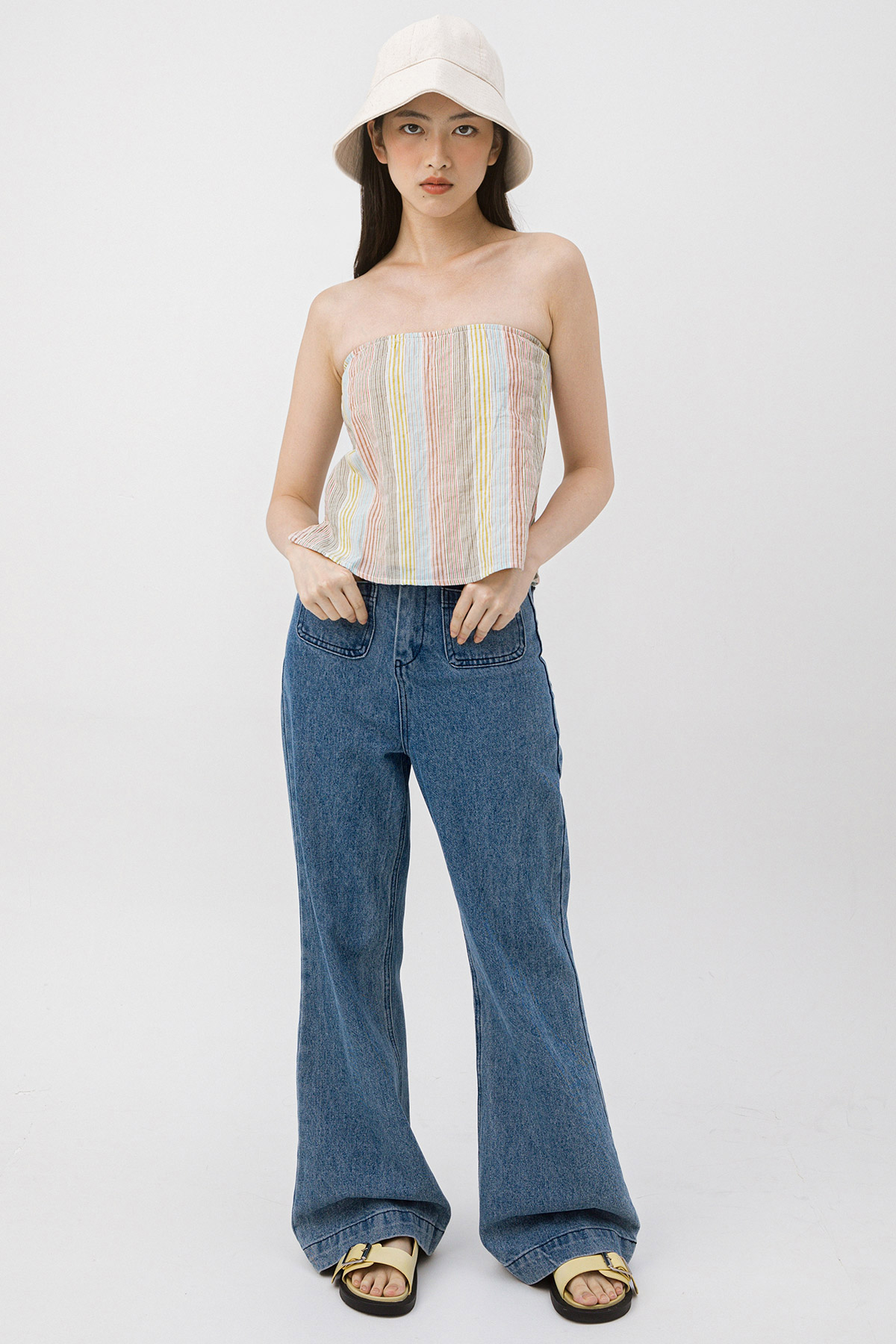 *SALE* SONIA TOP - SOUTHERN FRANCE [BY MODPARADE]