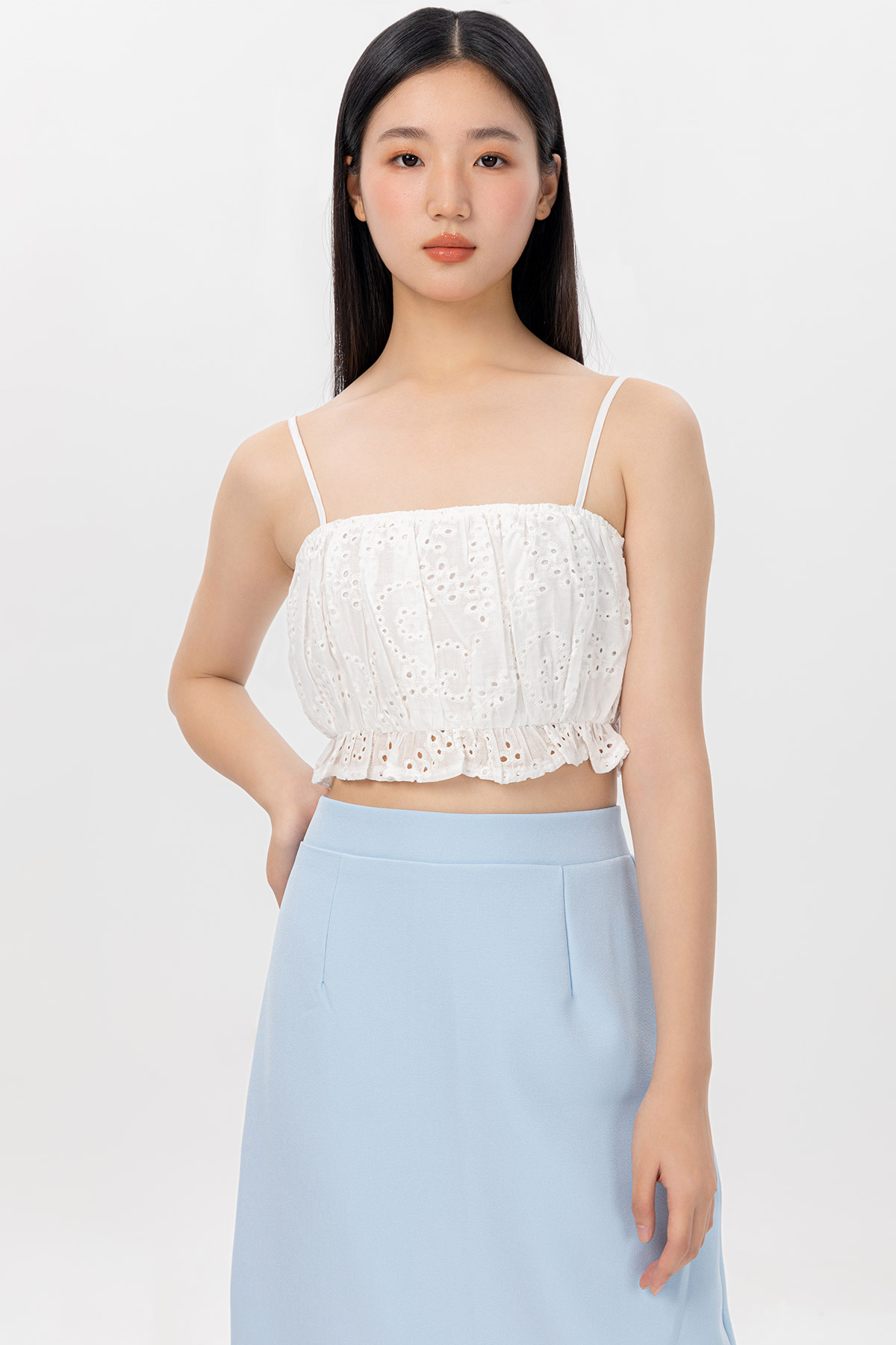 ROCHETTE TOP - DAINTY [BY MODPARADE]