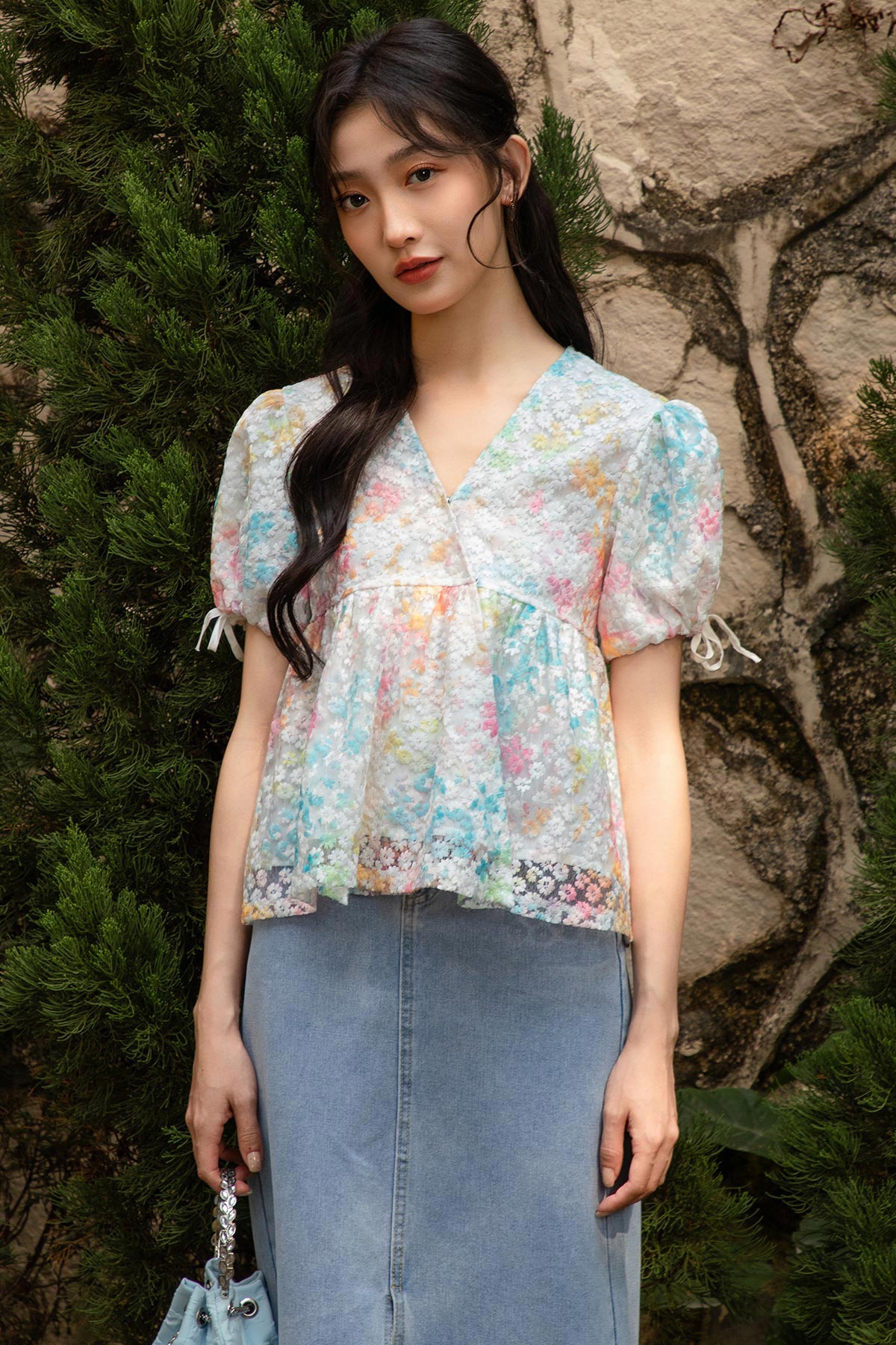 *BO* LOWE TOP - SOFT BLOOM [BY MODPARADE]