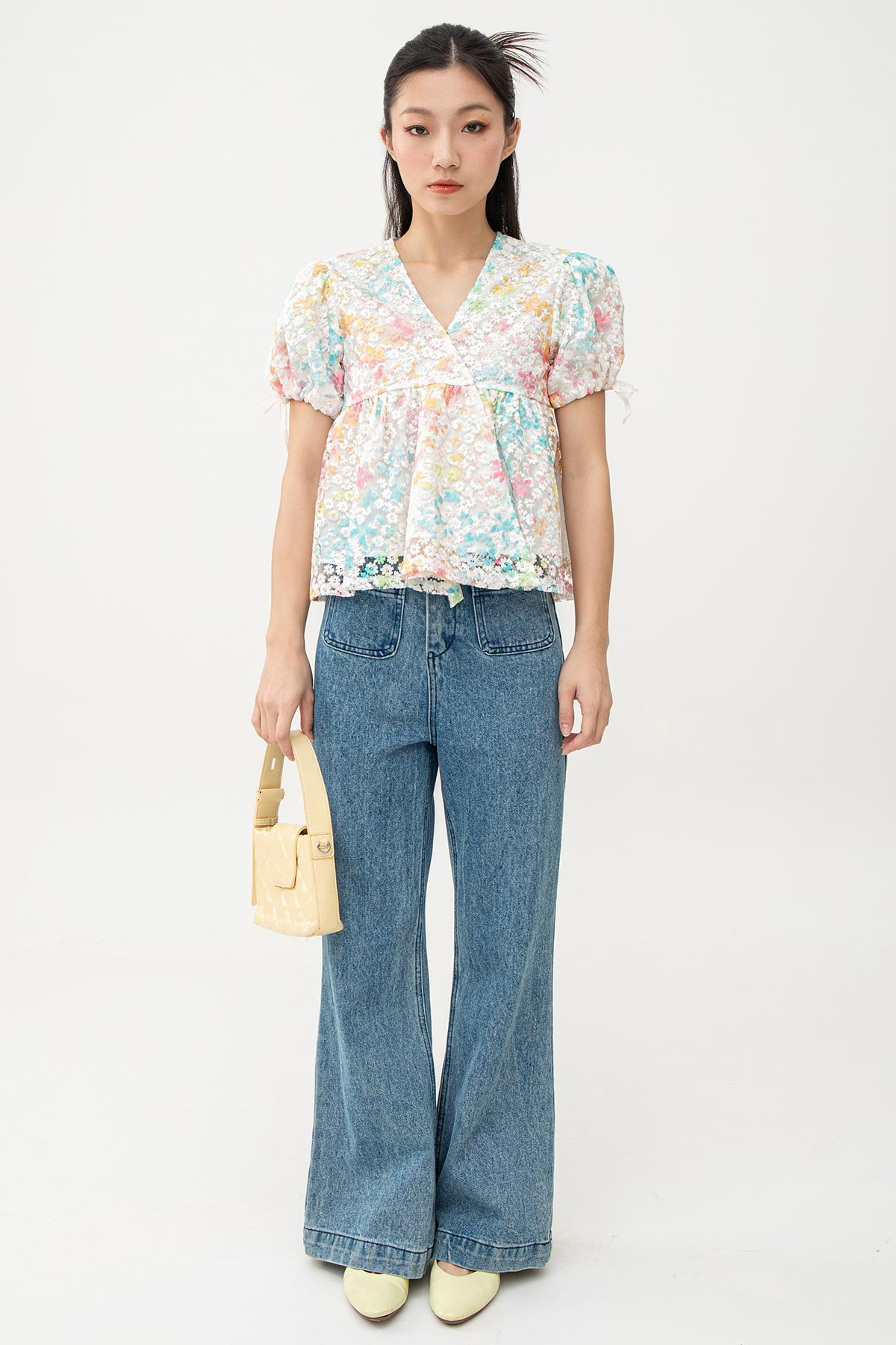 *BO* LOWE TOP - SOFT BLOOM [BY MODPARADE]