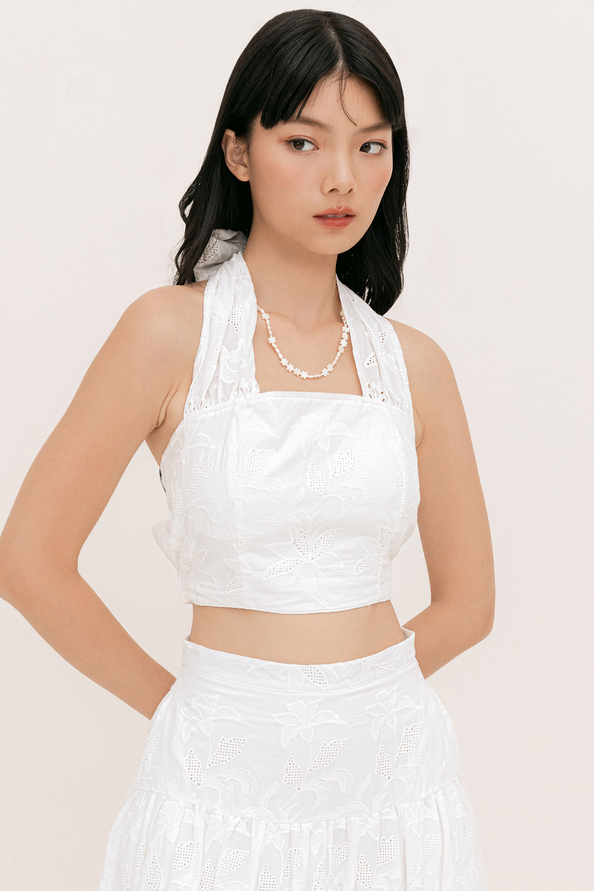 TILLY PADDED TOP - CAMELLIA [BY MODPARADE]