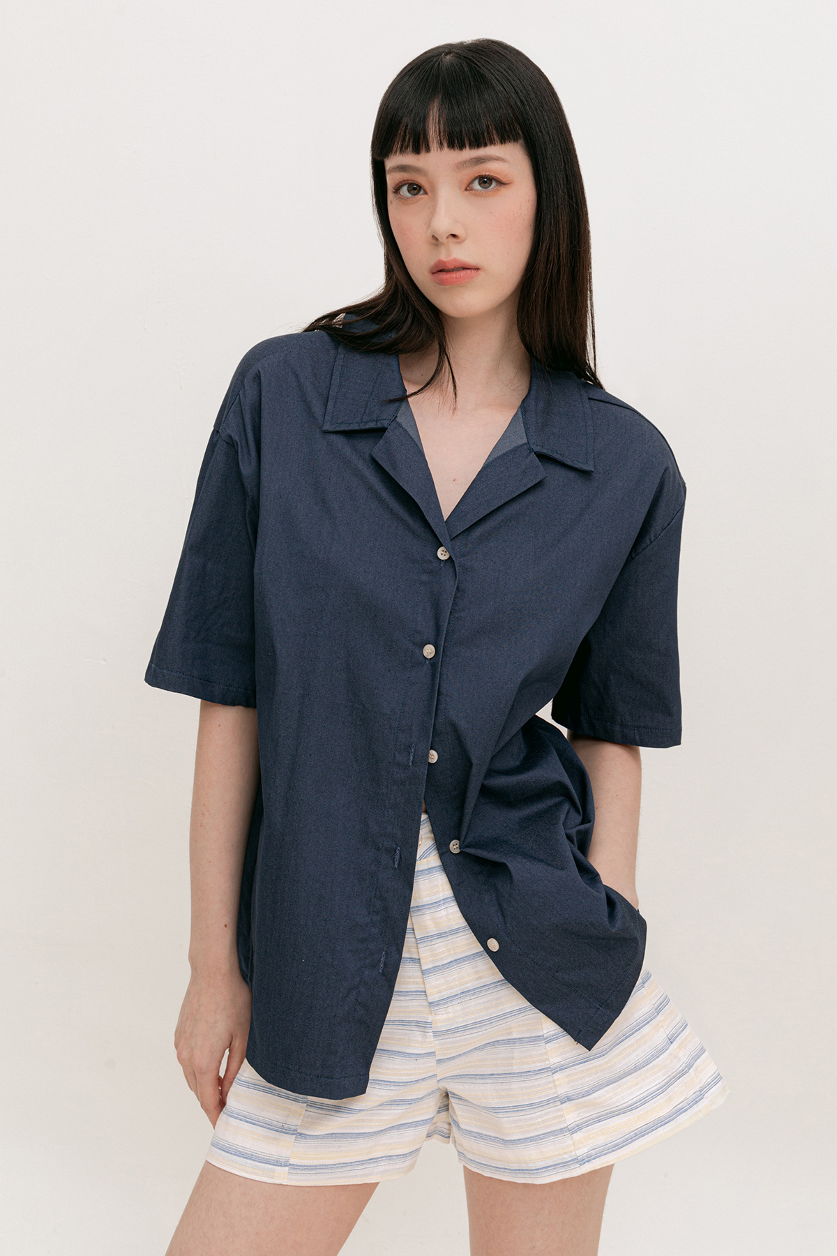 OTTO TOP - MEDIUM WASH [BY MODPARADE]