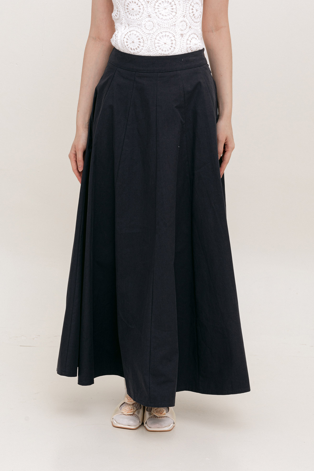 PENNY SKIRT - CHARCOAL [BY MODPARADE]