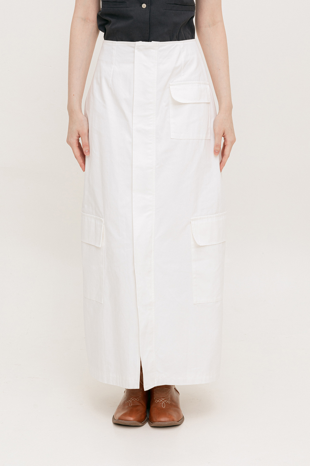 TAYLOR SKIRT - BLANC [BY MODPARADE]