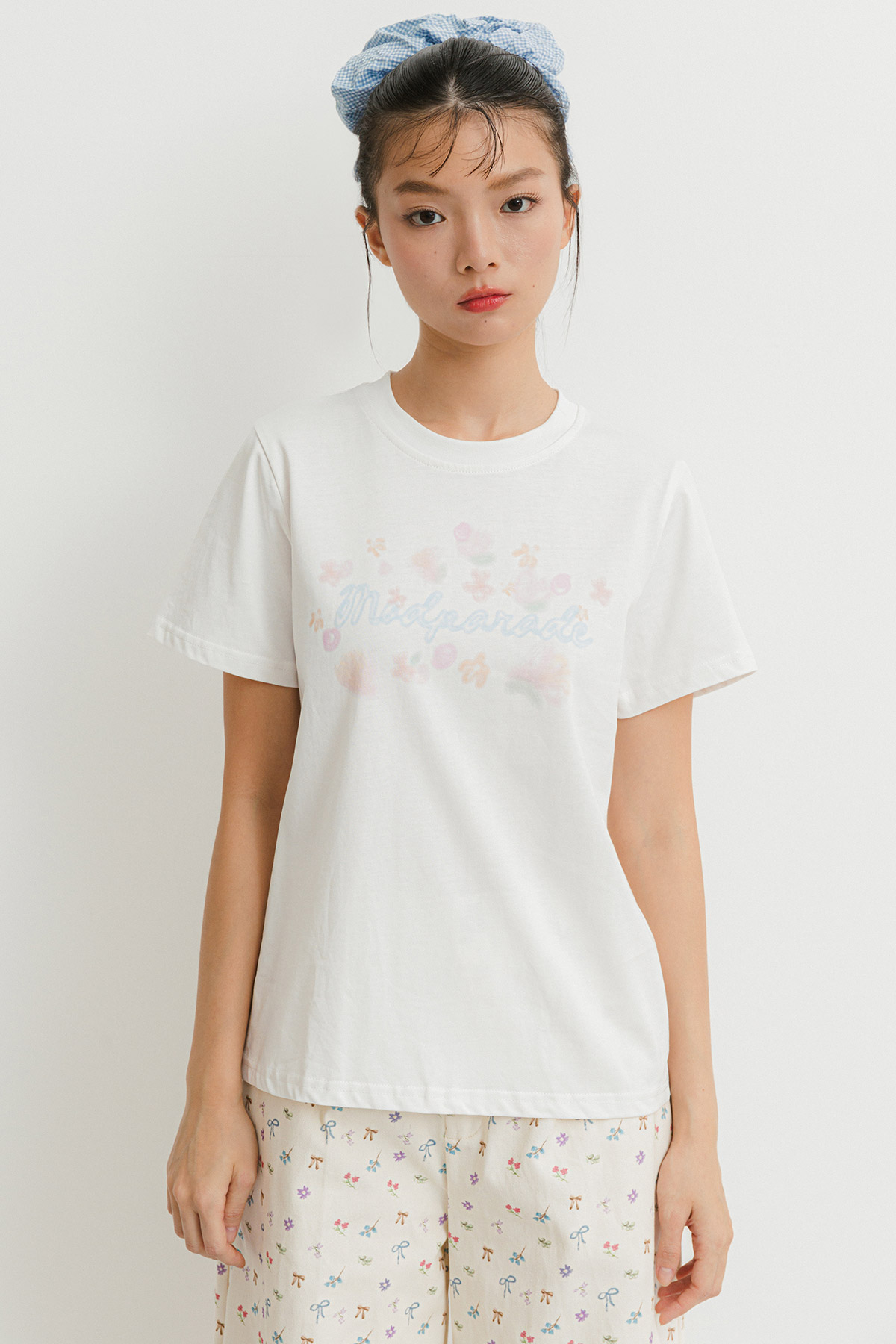 MODPARADE FLORETTE TEE - FLORETTE [BY MODPARADE]