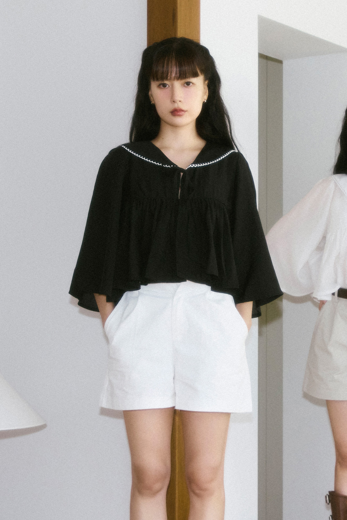 RENEE TOP - NOIR [MODPARADE X Q2HAN]