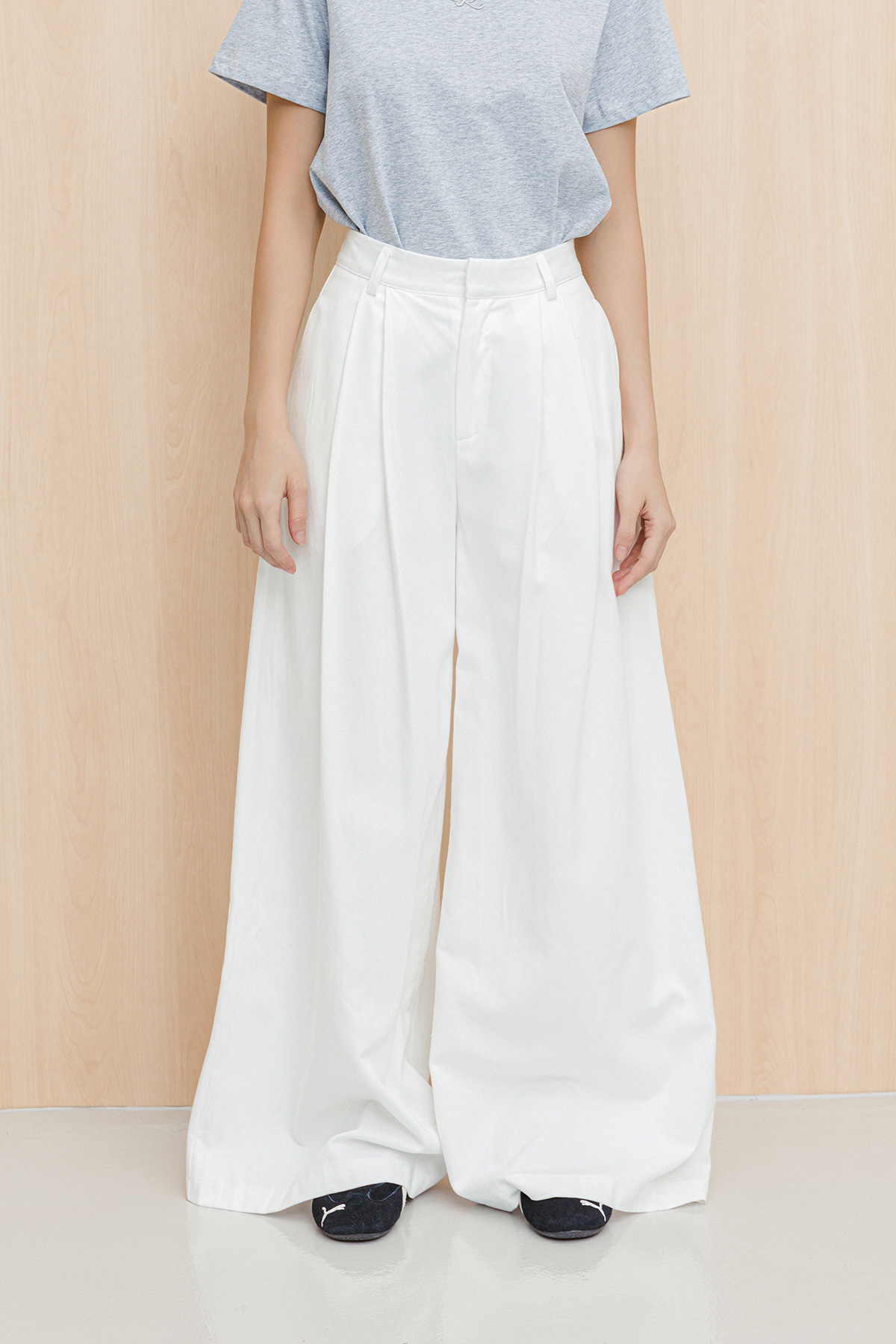 BENOIT PANTS - BLANC [MODPARADE X Q2HAN]