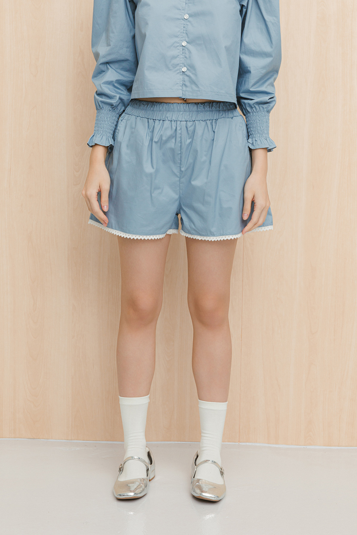 CECILE SHORTS - LAKESIDE BLUE [MODPARADE X Q2HAN]