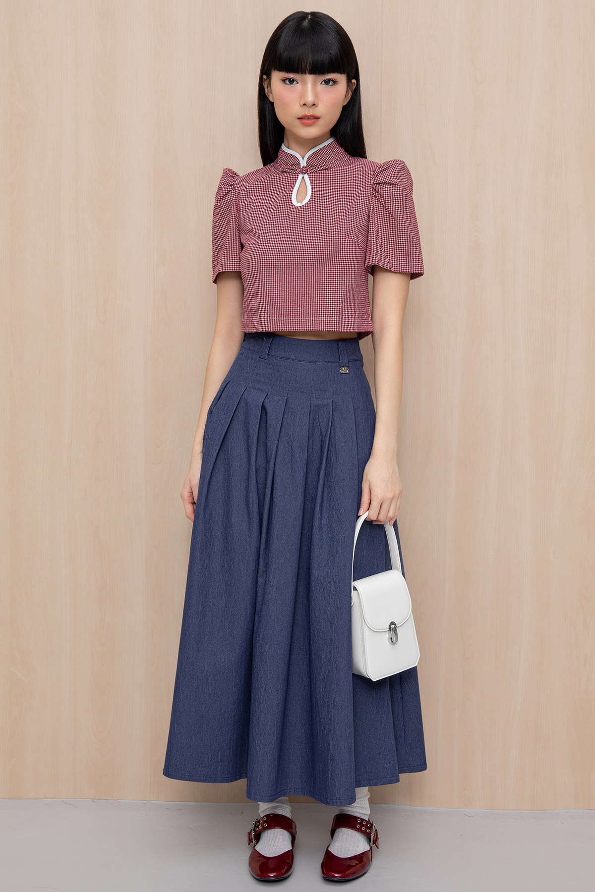 ANETTE SKIRT - DARK WASH [BY MODPARADE]