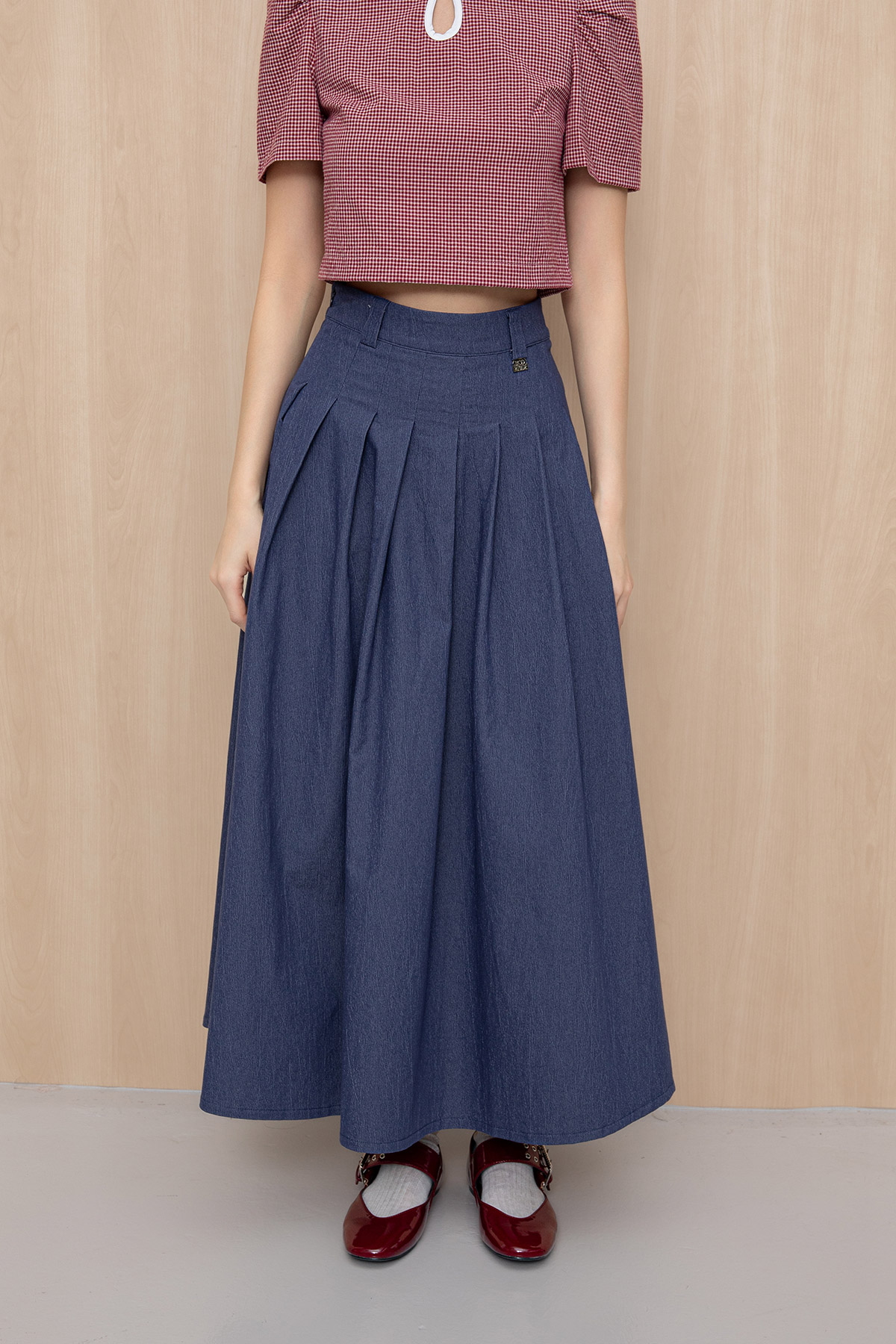 ANETTE SKIRT - DARK WASH [BY MODPARADE]