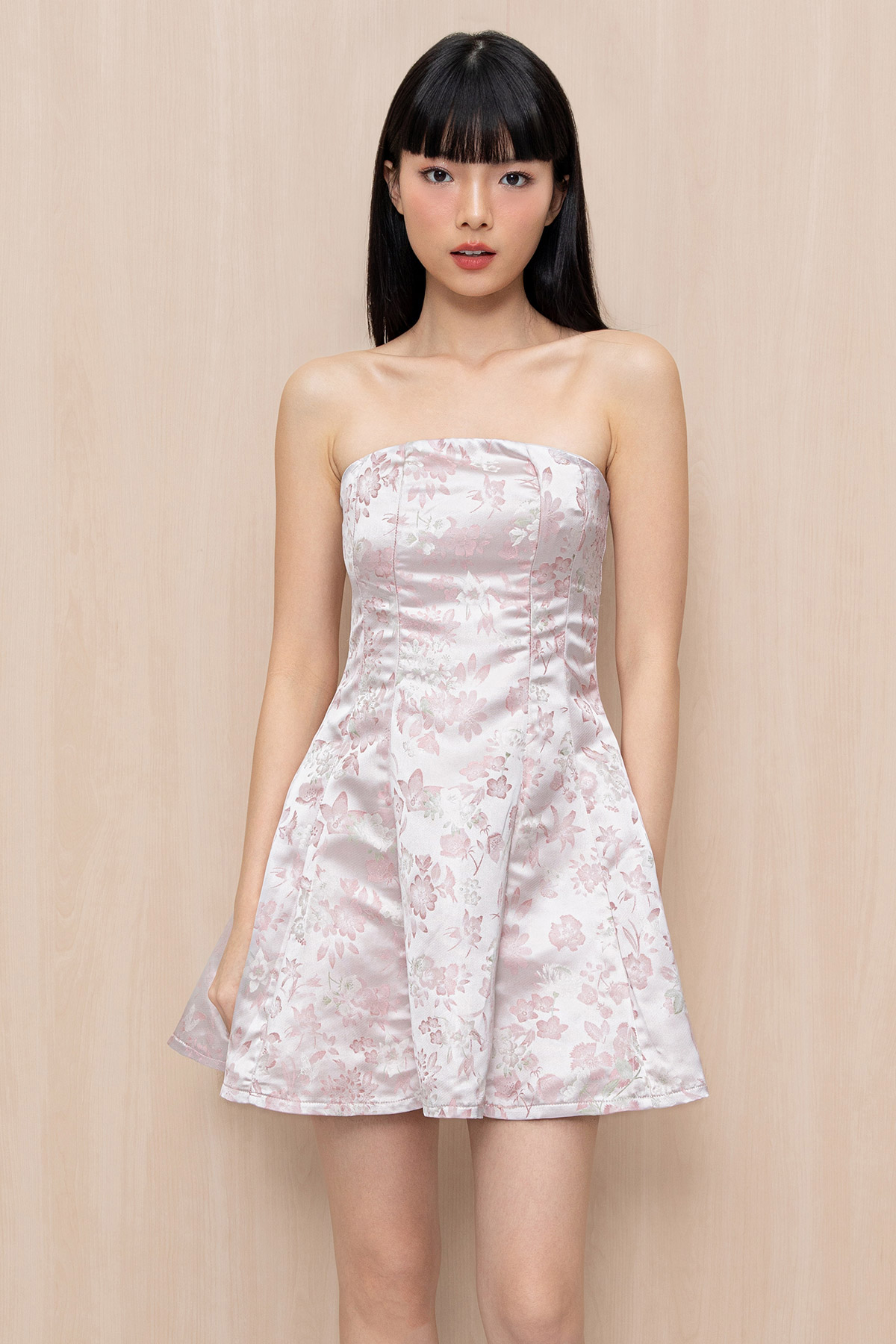 DOLLY DRESS - LOTUS ROSE [BY MODPARADE]