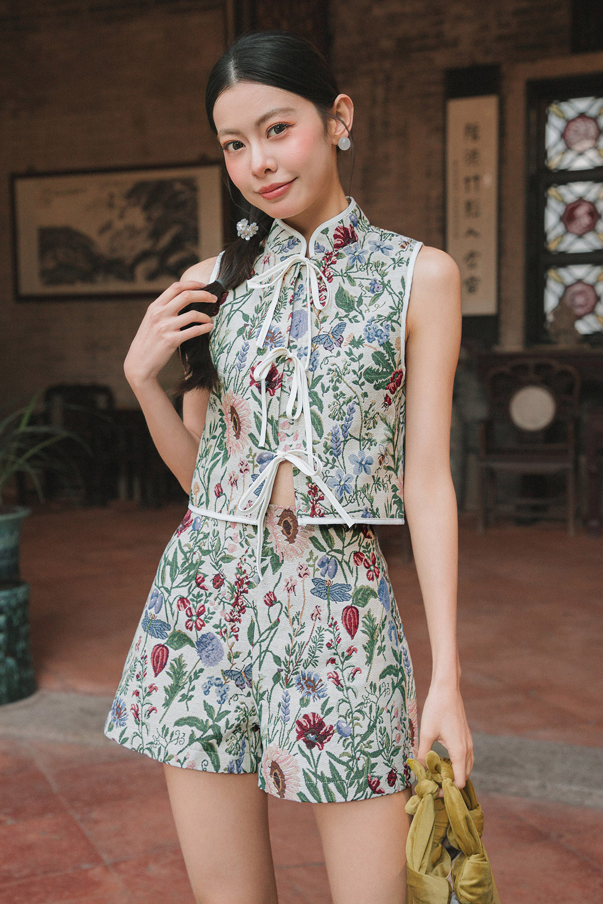 *BACKORDER ARRIVE AFTER CNY* FANG CHEONGSAM TOP - ENCHANTED [BY MODPARADE]