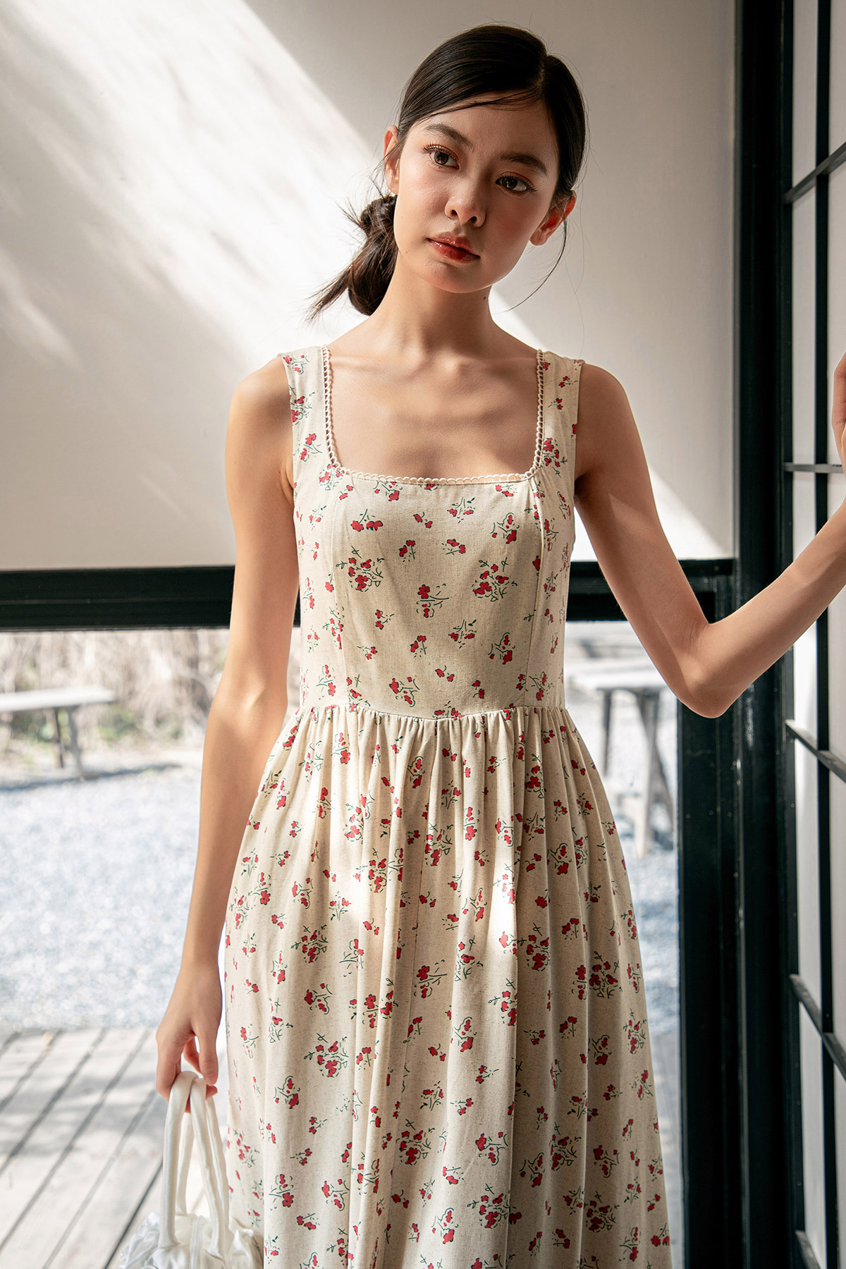 GEFFROY DRESS - ROSETTE [BY MODPARADE]