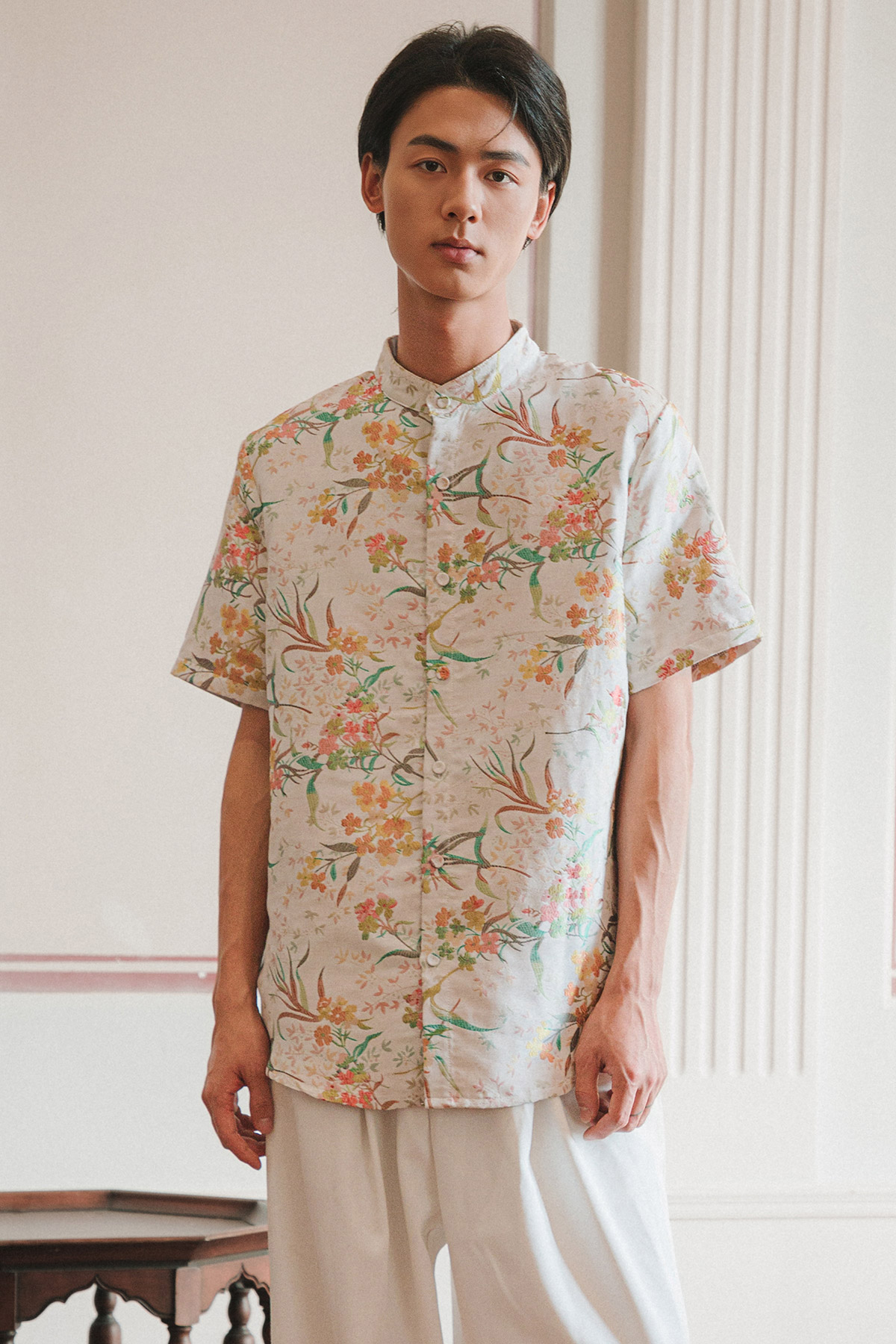 *BACKORDER ARRIVE AFTER CNY* NOAH SHIRT - EMBER BLOOM [BY MODPARADE]