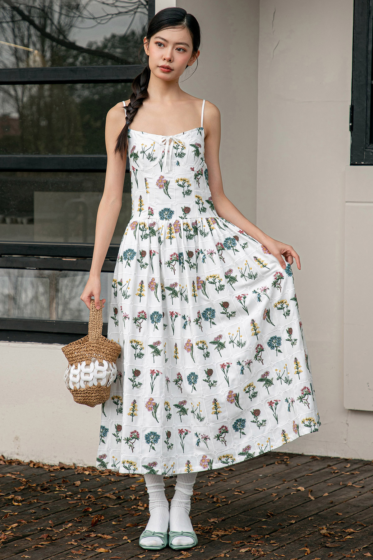 TATIANNE DRESS - COTTAGE BLOOM [BY MODPARADE]