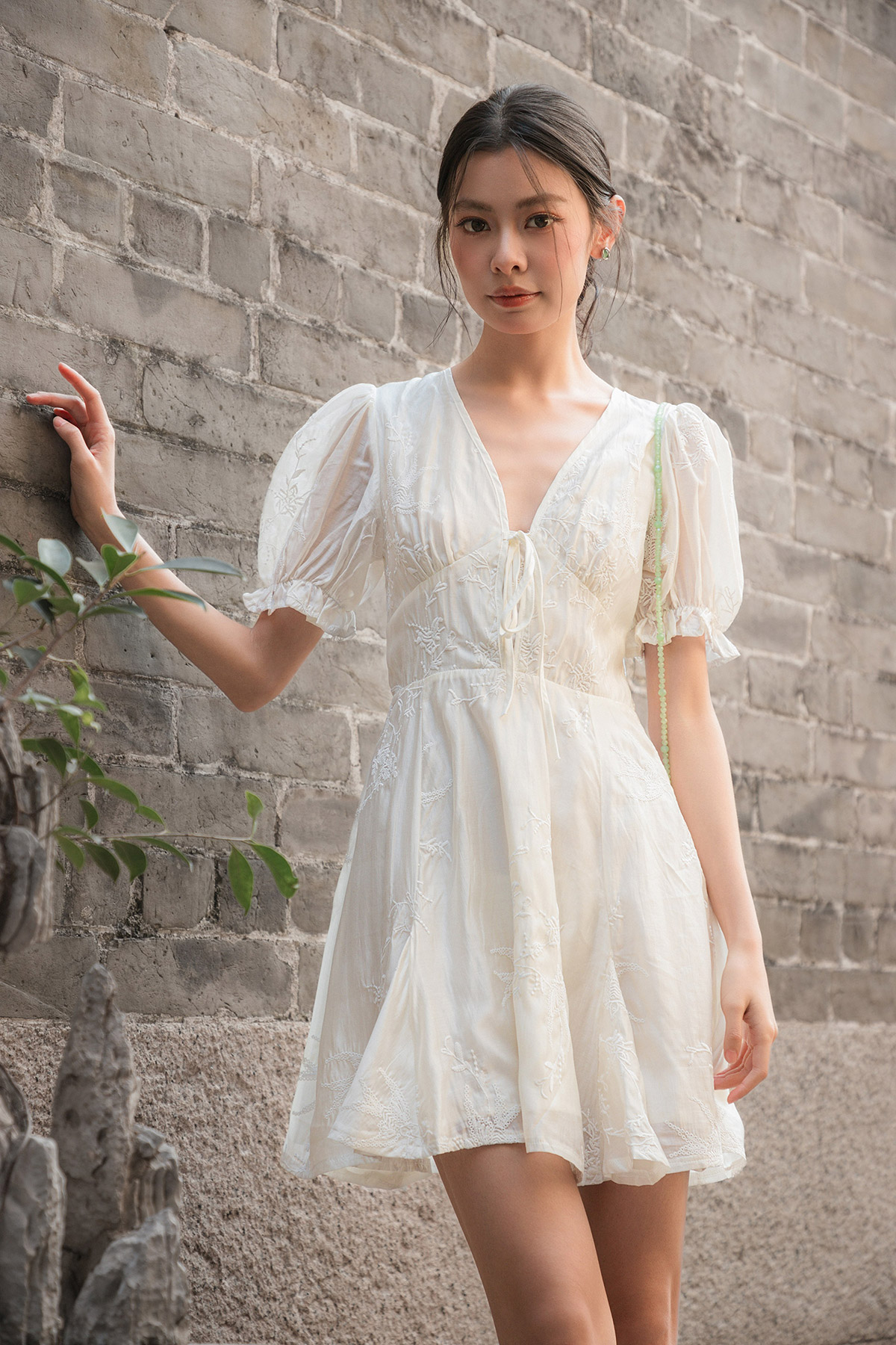 *BACKORDER ARRIVE AFTER CNY* CHARLOTTE DRESS - WHITE DOVE [BY MODPARADE]