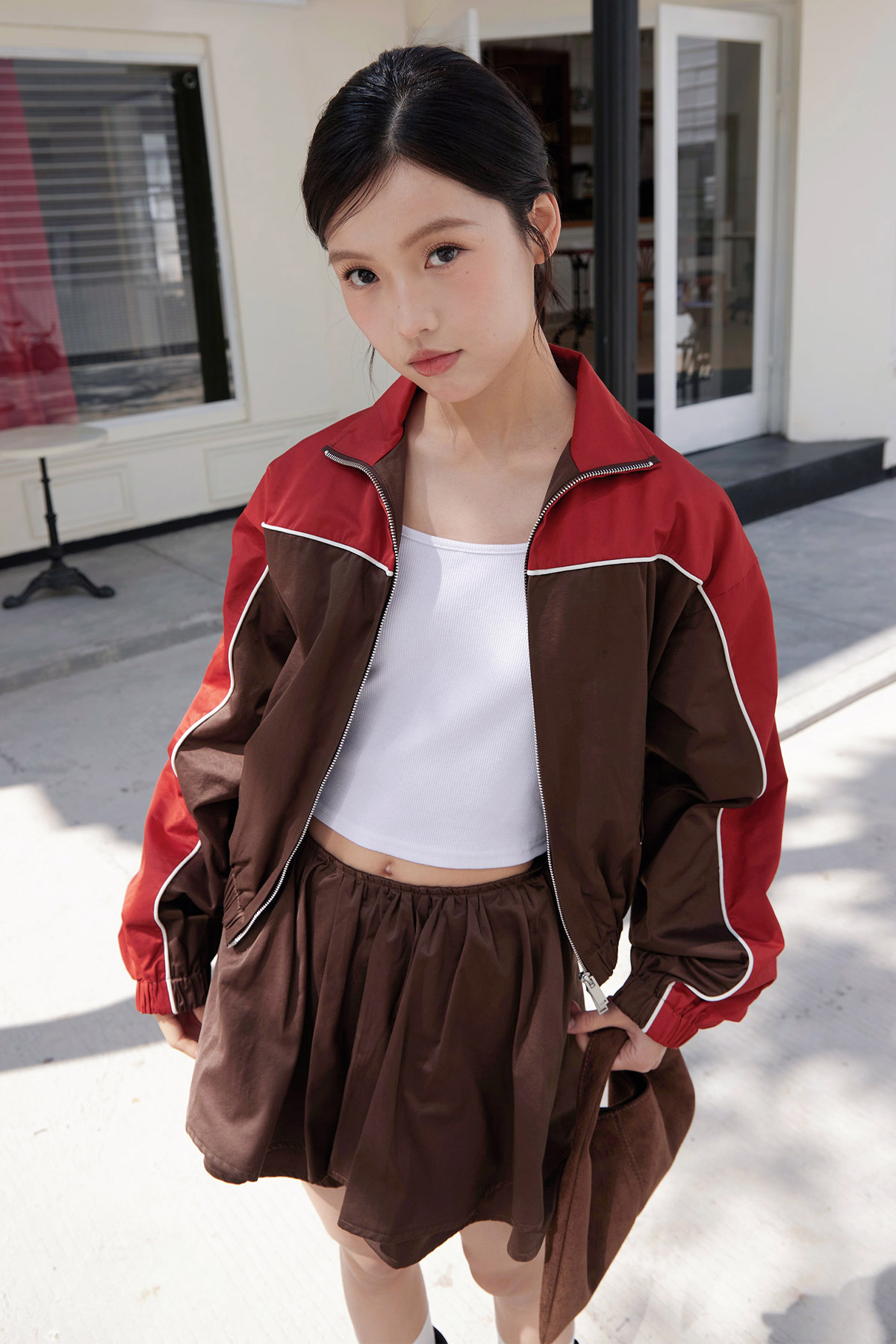 SIMONE OUTERWEAR - MOCHA [BY MODPARADE]