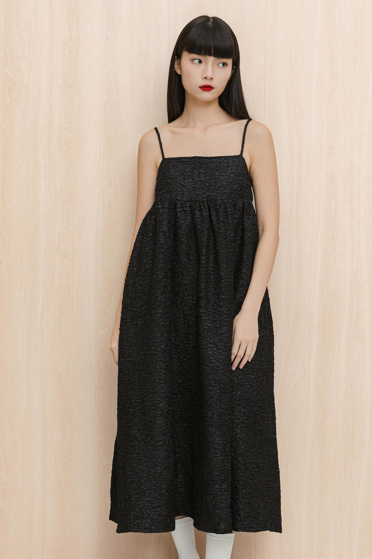 COLETTE DRESS - NOIR [MODPARADE X Q2HAN]