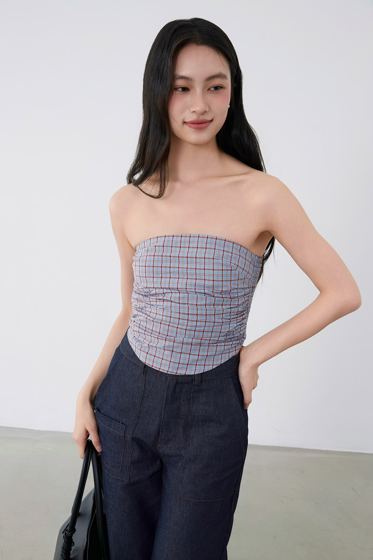 ANDREA TOP - PINEBERRY [BY MODPARADE]