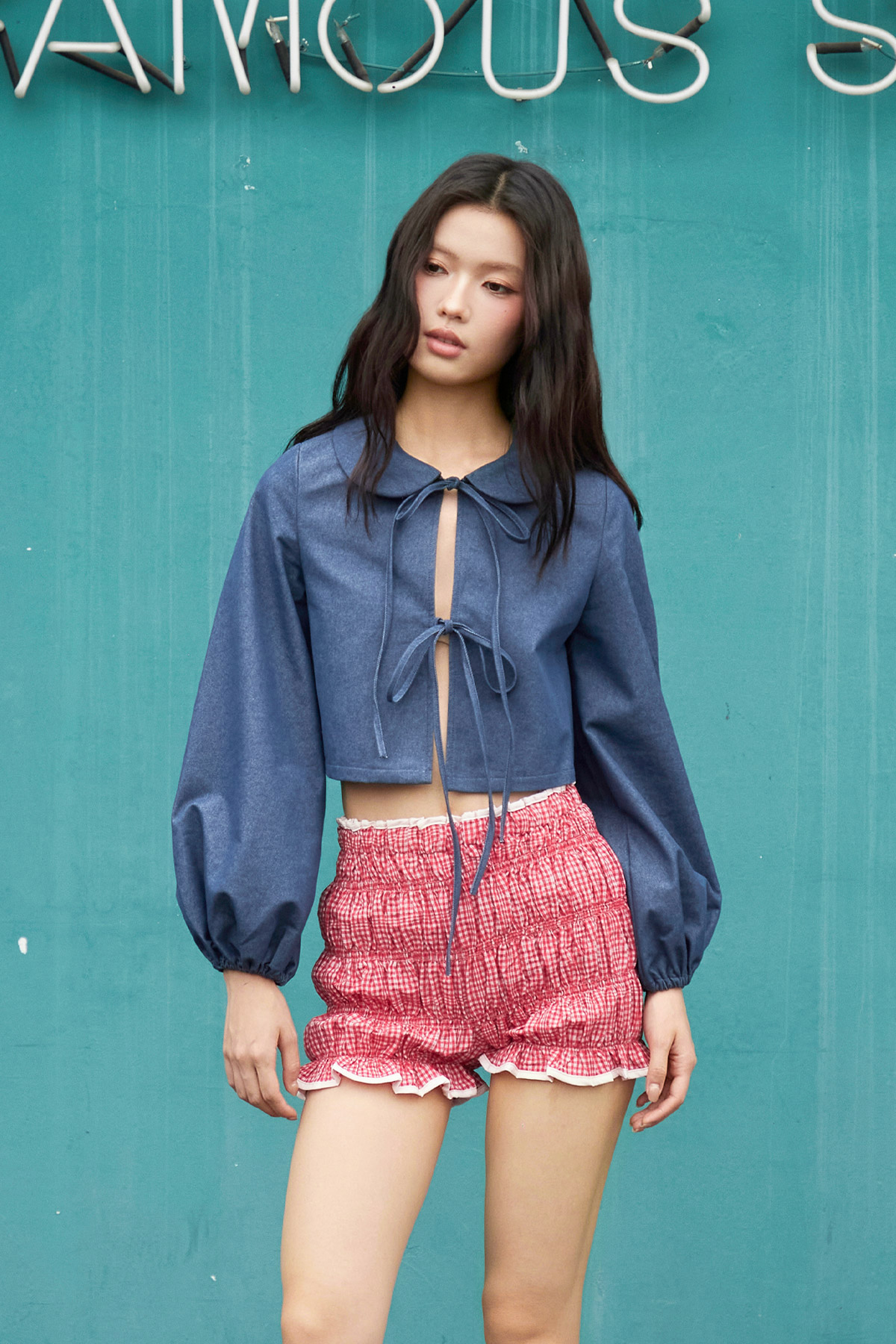 ELLA SHORTS - BERRY PICNIC [BY MODPARADE]