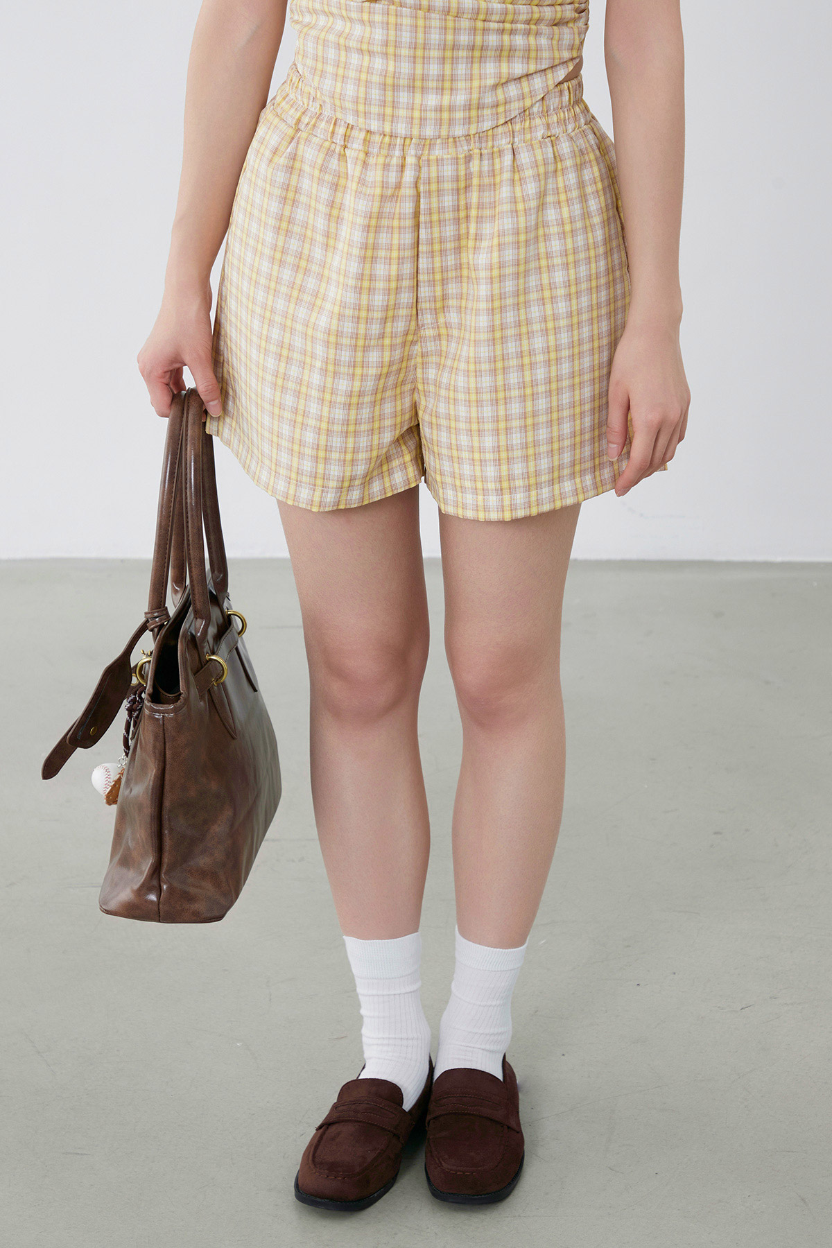 LENE SHORTS - BUTTER CREAM [BY MODPARADE]