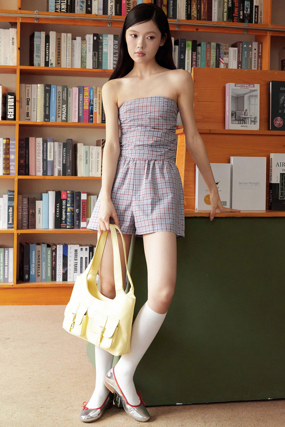 LENE SHORTS - PINEBERRY [BY MODPARADE]