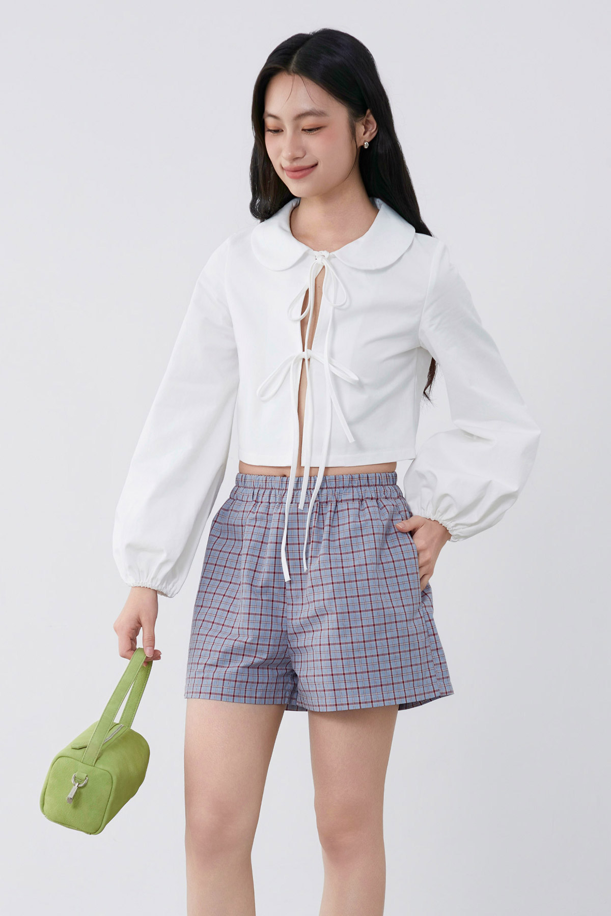 LENE SHORTS - PINEBERRY [BY MODPARADE]