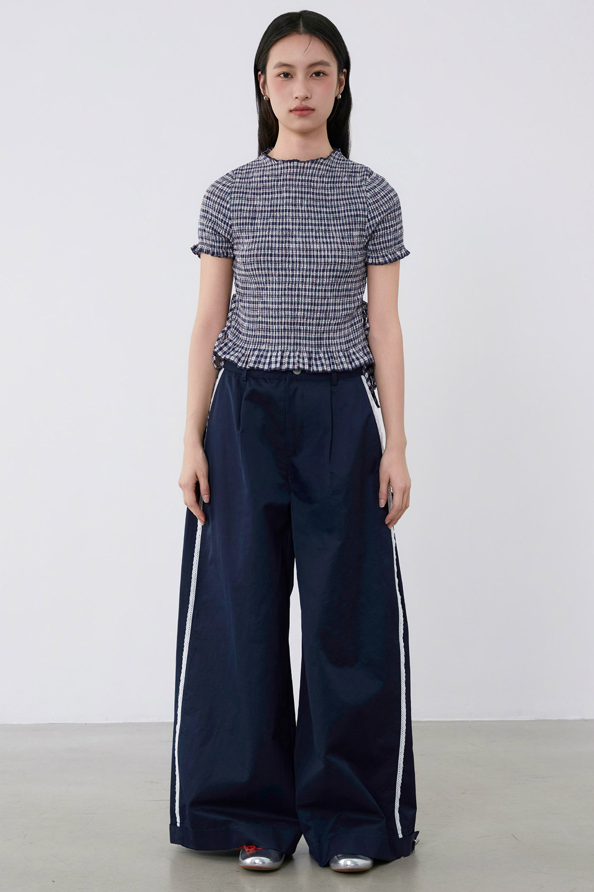 OLSEN PANTS - NAVY [BY MODPARADE]