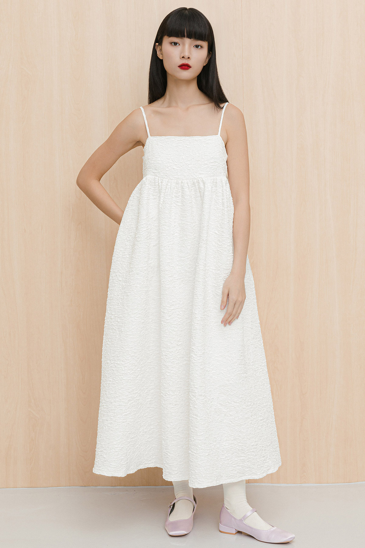COLETTE DRESS - BLANC [MODPARADE X Q2HAN]
