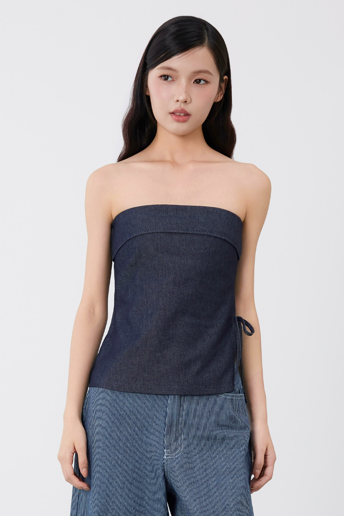 LIBBY TOP - DARK WASH [BY MODPARADE]