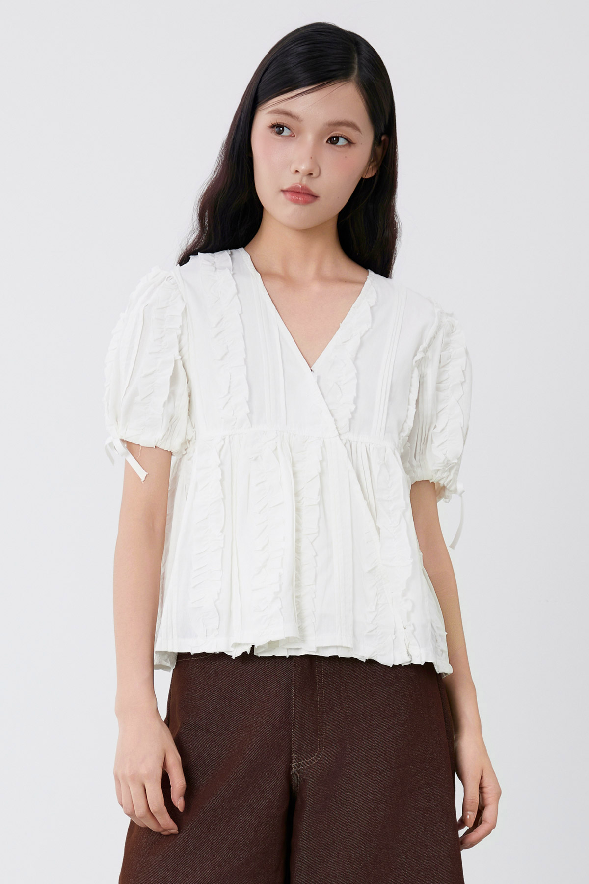 LOWE TOP - IVORY [BY MODPARADE]