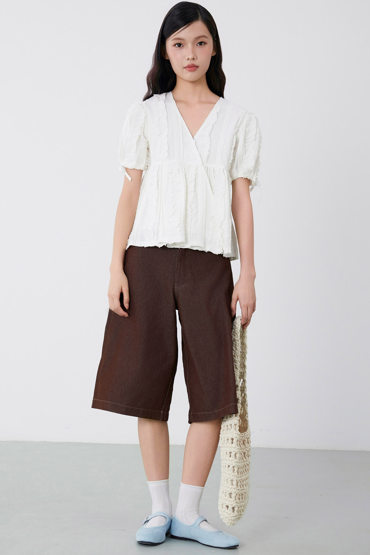 LOWE TOP - IVORY [BY MODPARADE]