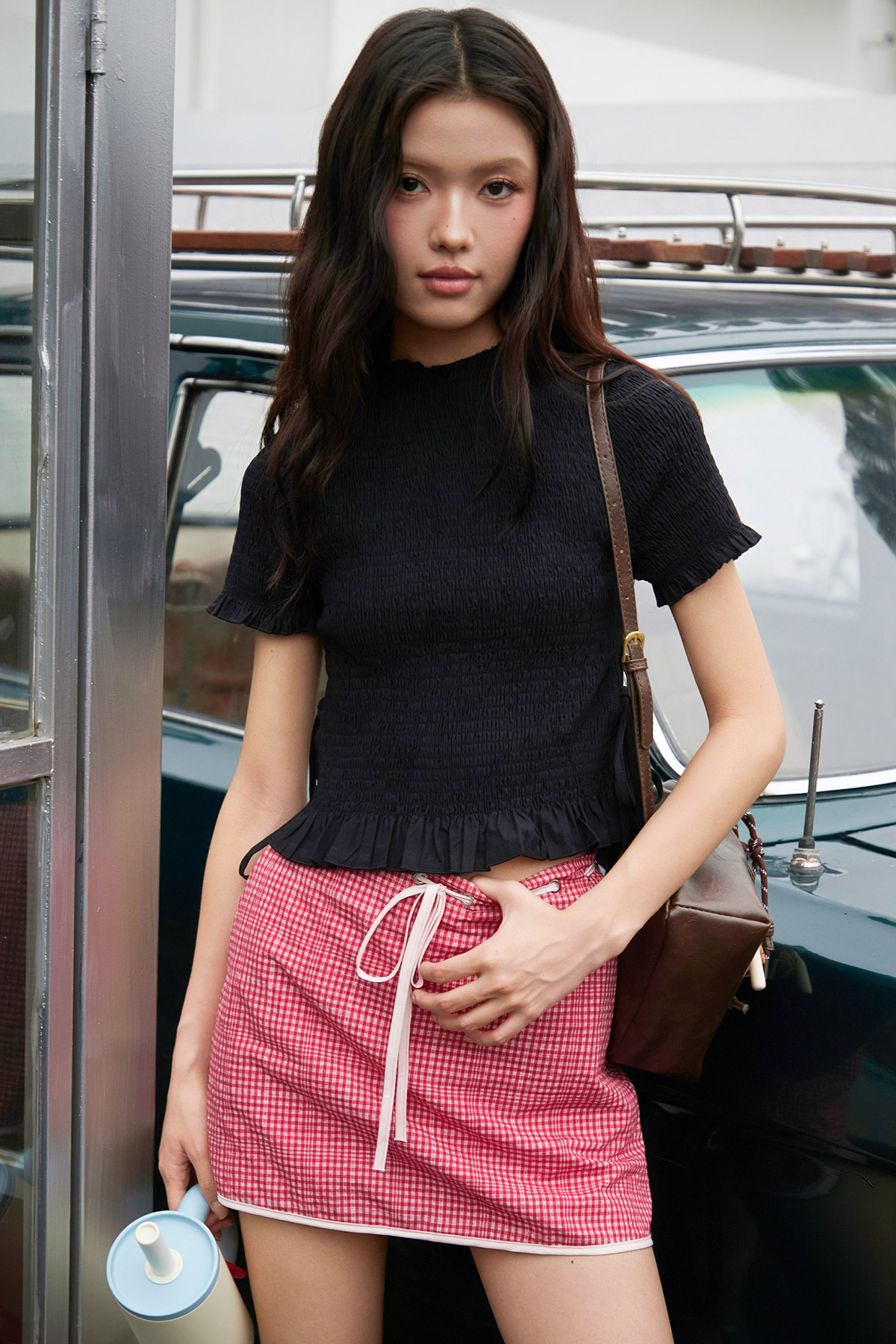 LYKKE TOP - NOIR [BY MODPARADE]