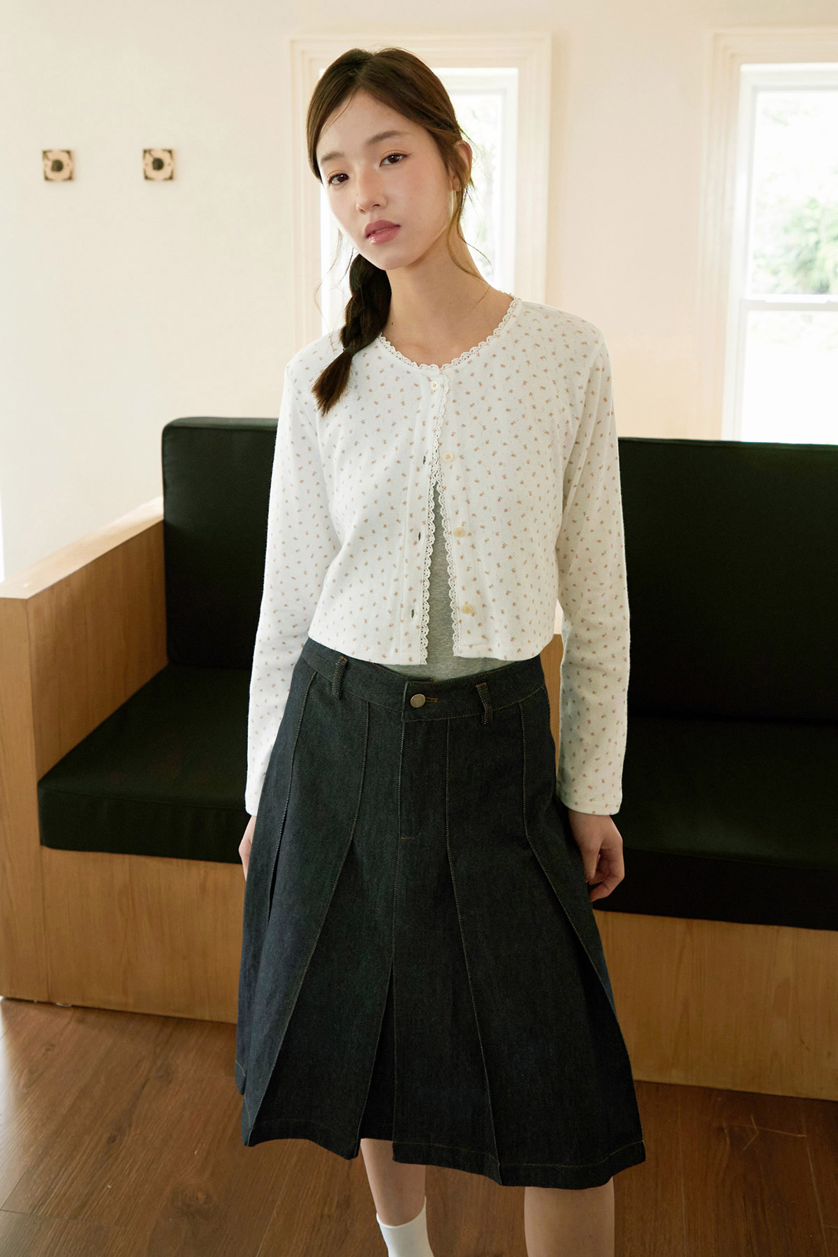 ODETTA CARDIGAN - FLEURLETTE [BY MODPARADE]