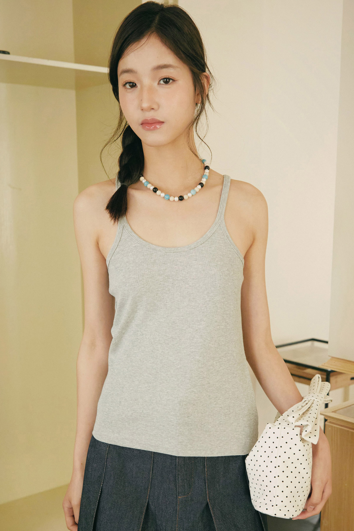 PALMER TANK TOP - GREY [BY MODPARADE]