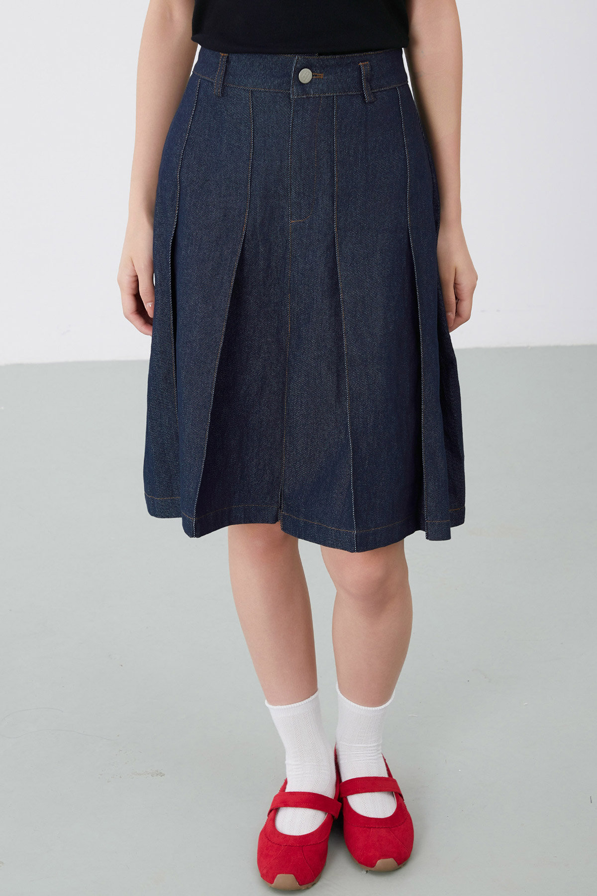 PHIL SKIRT - DARK WASH [BY MODPARADE]
