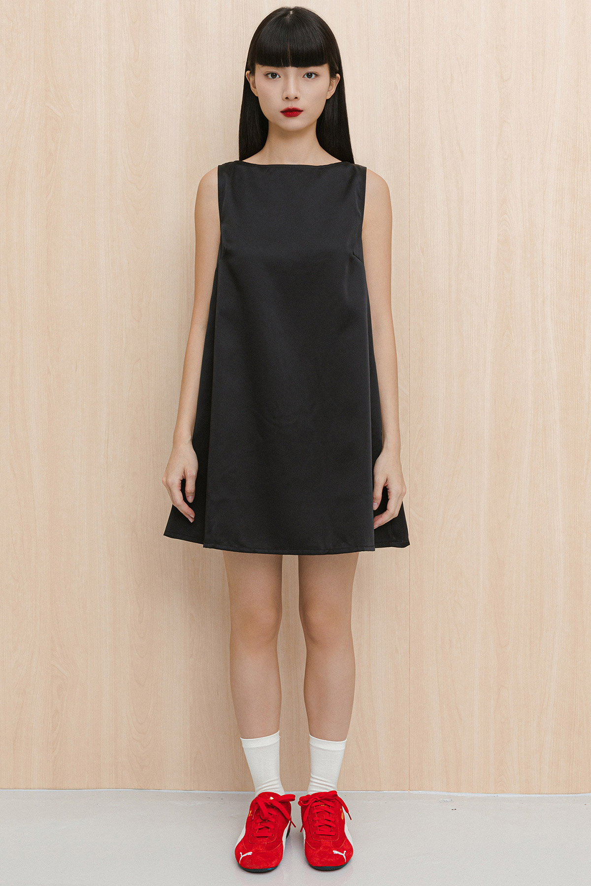 YVETTE DRESS - NOIR [MODPARADE X Q2HAN]
