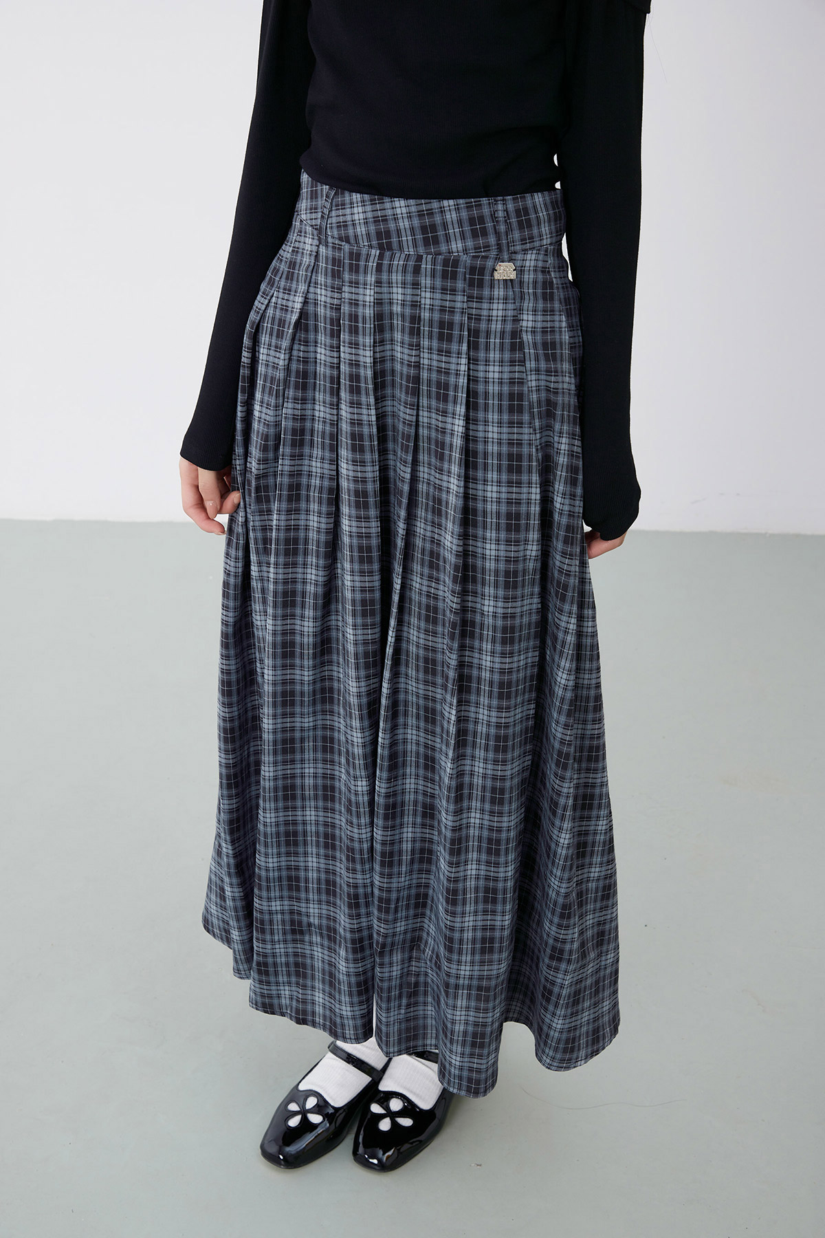 ANETTE SKIRT - OXFORD GREY [BY MODPARADE]
