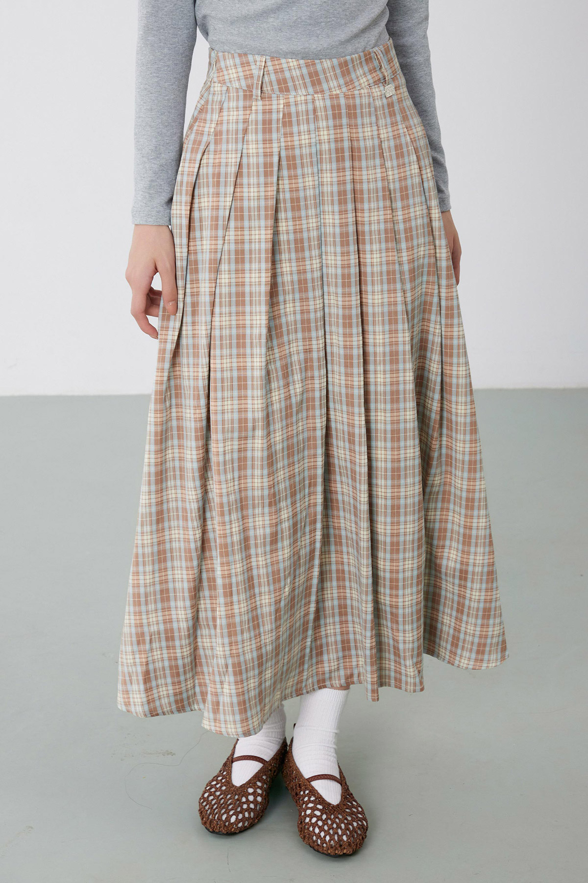 ANETTE SKIRT - WINDSOR CREAM [BY MODPARADE]